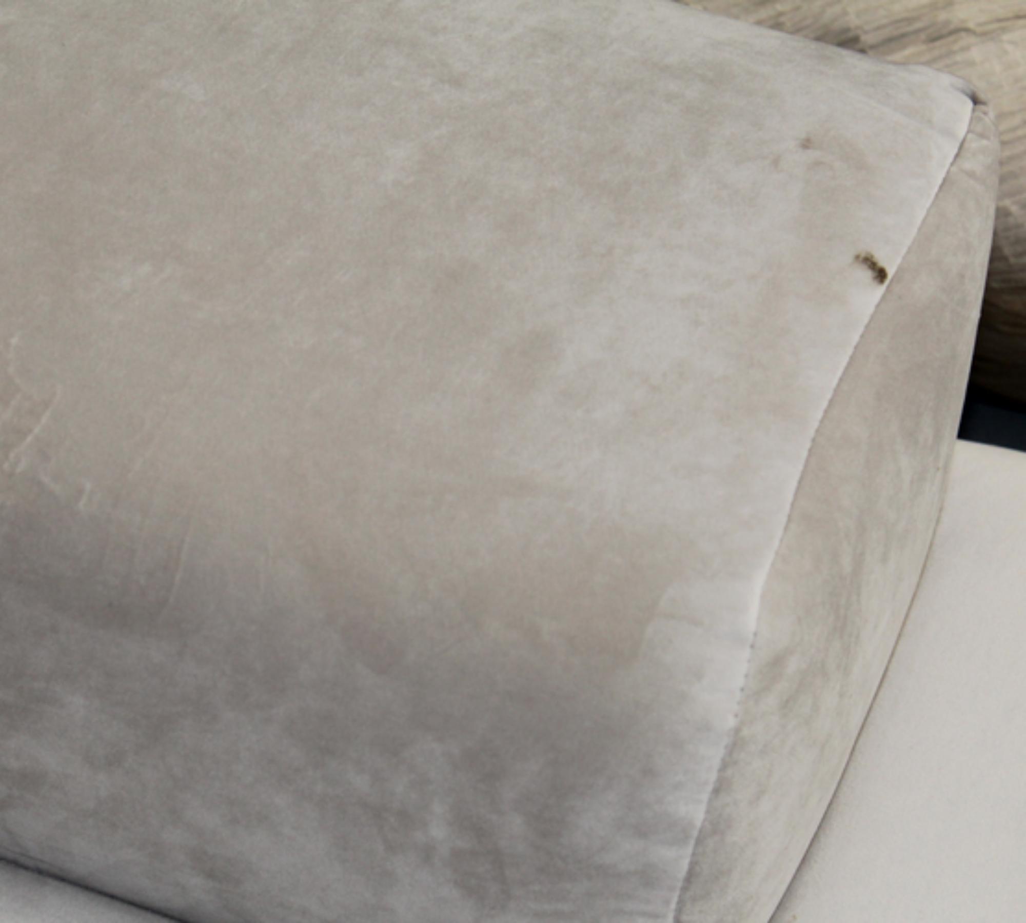 2-Sitzer Karen Récamiere Rechts Samt Beige