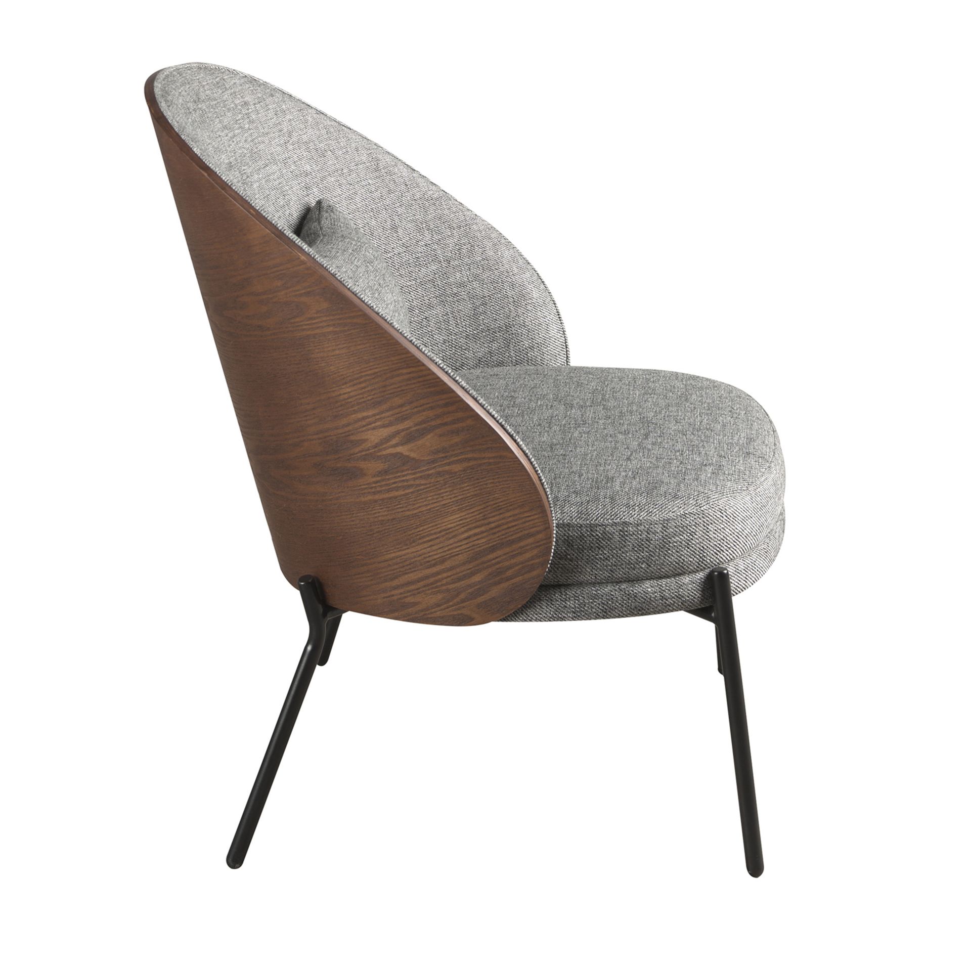 Armchair Textile Grey