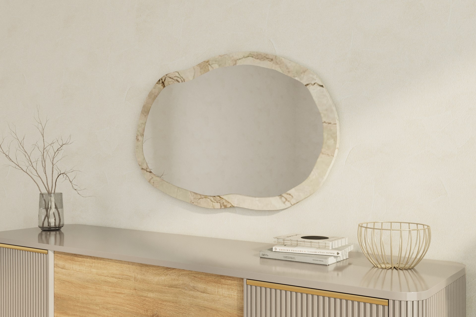 Lossa Spiegel Ephesus Marmoroptik