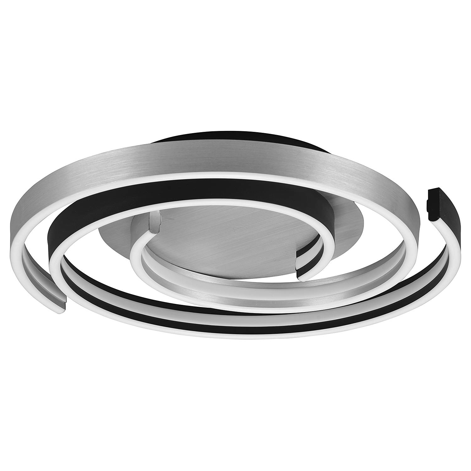 LED-Deckenleuchte Caya Silber