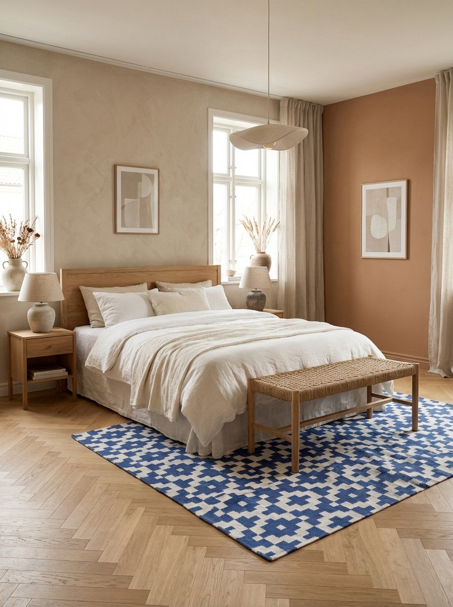 Outdoor Rug Dhurrie Chloe 200x290 Blue