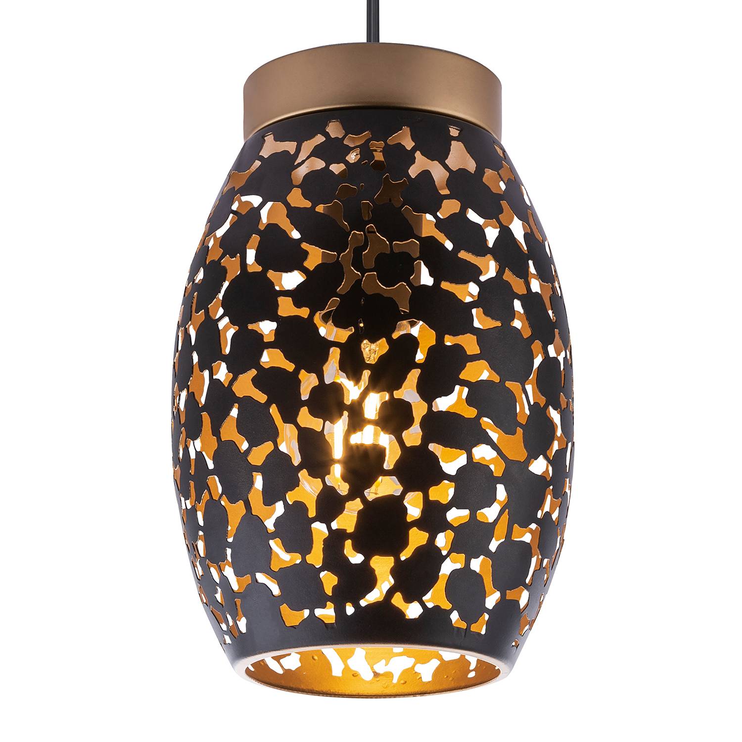 4-Flame pendant lamp Narri Iron