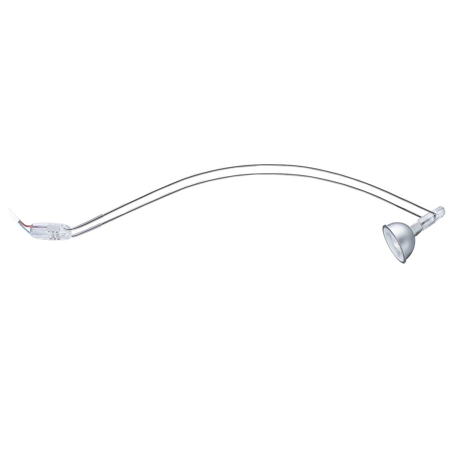 Chifley LED Wall Light Aluminium 2-bulb