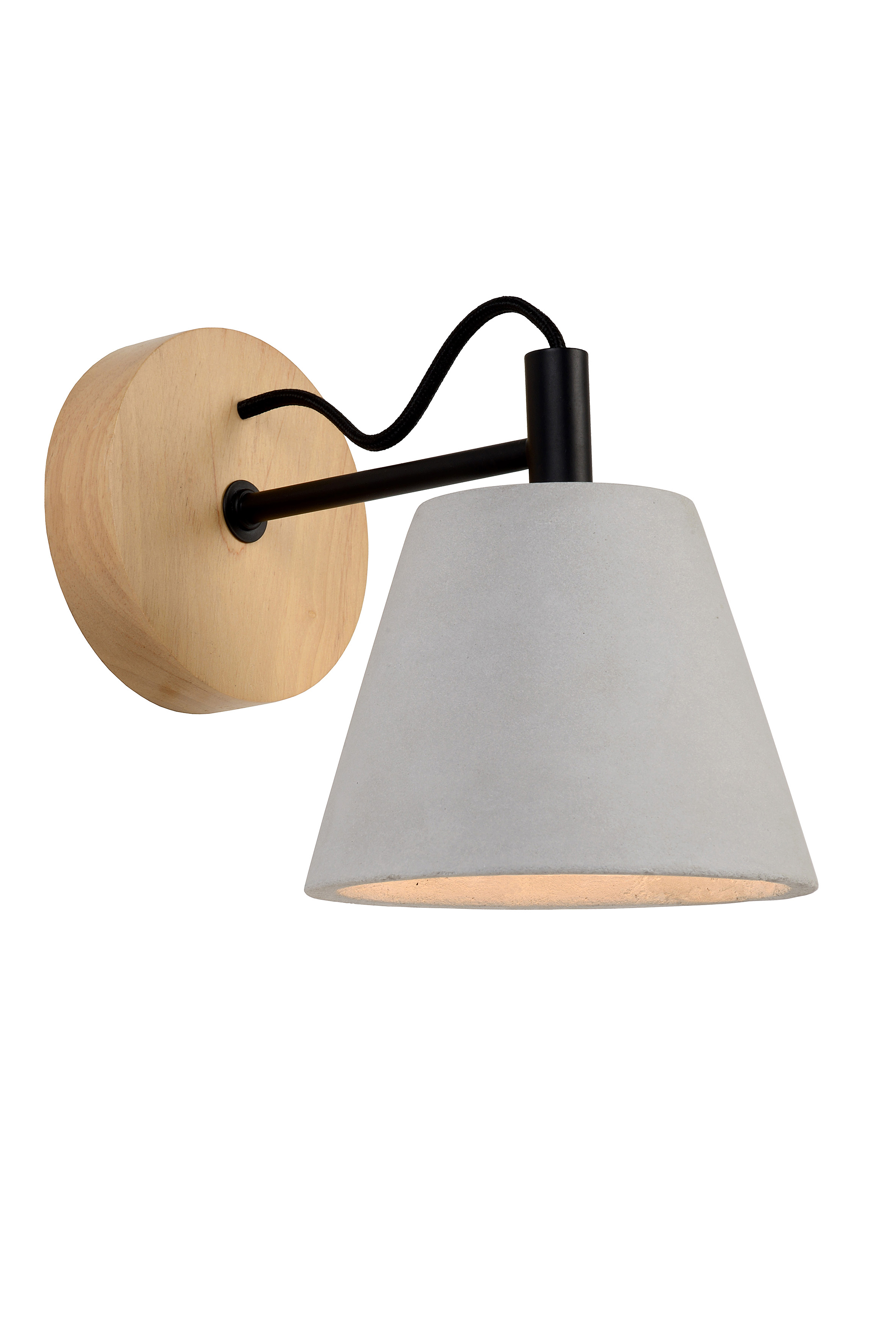 Possio Wall Lamp Artificial Stone Grey