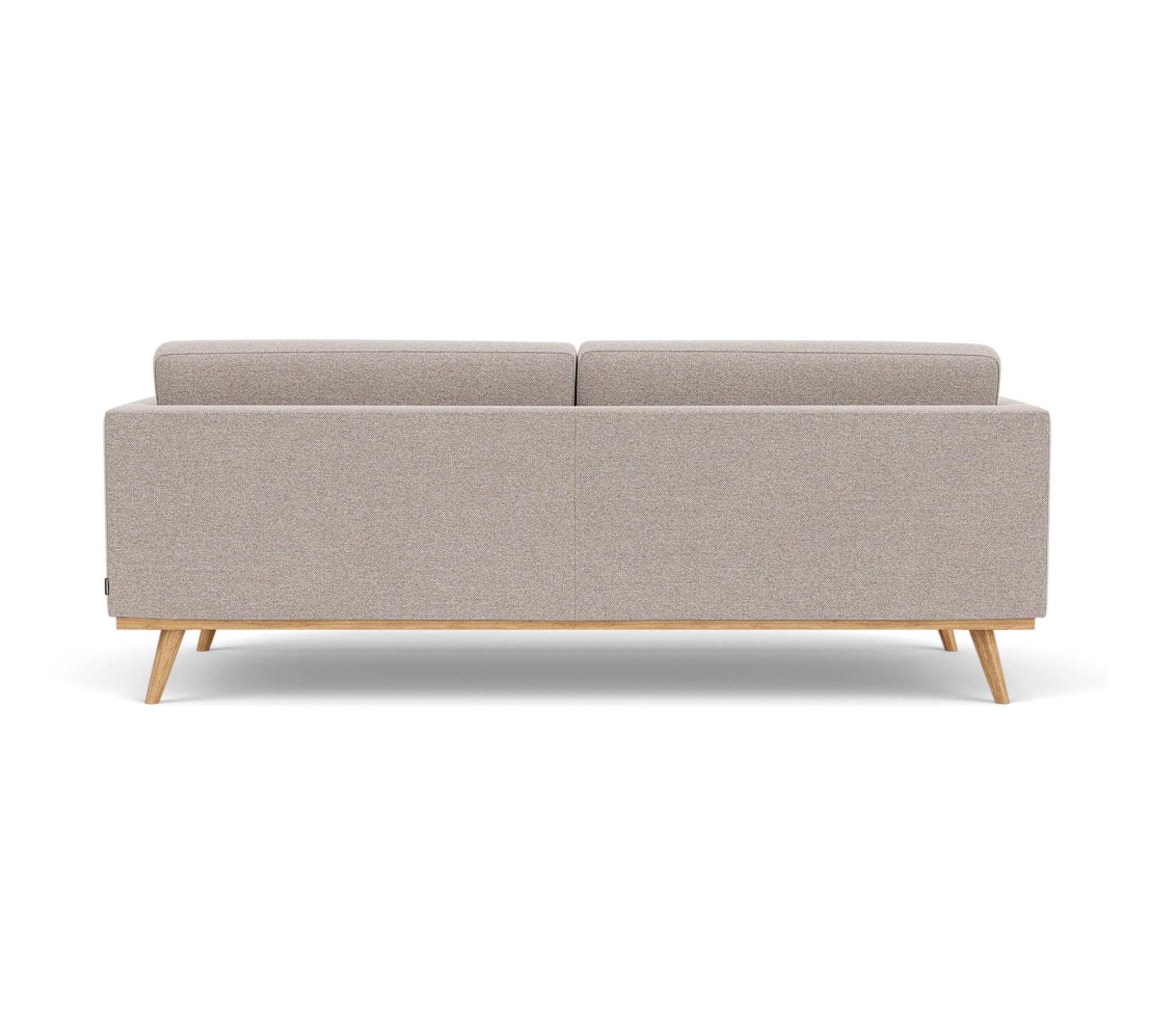 Johan Sofa 3-Sitzer Agnes Brown