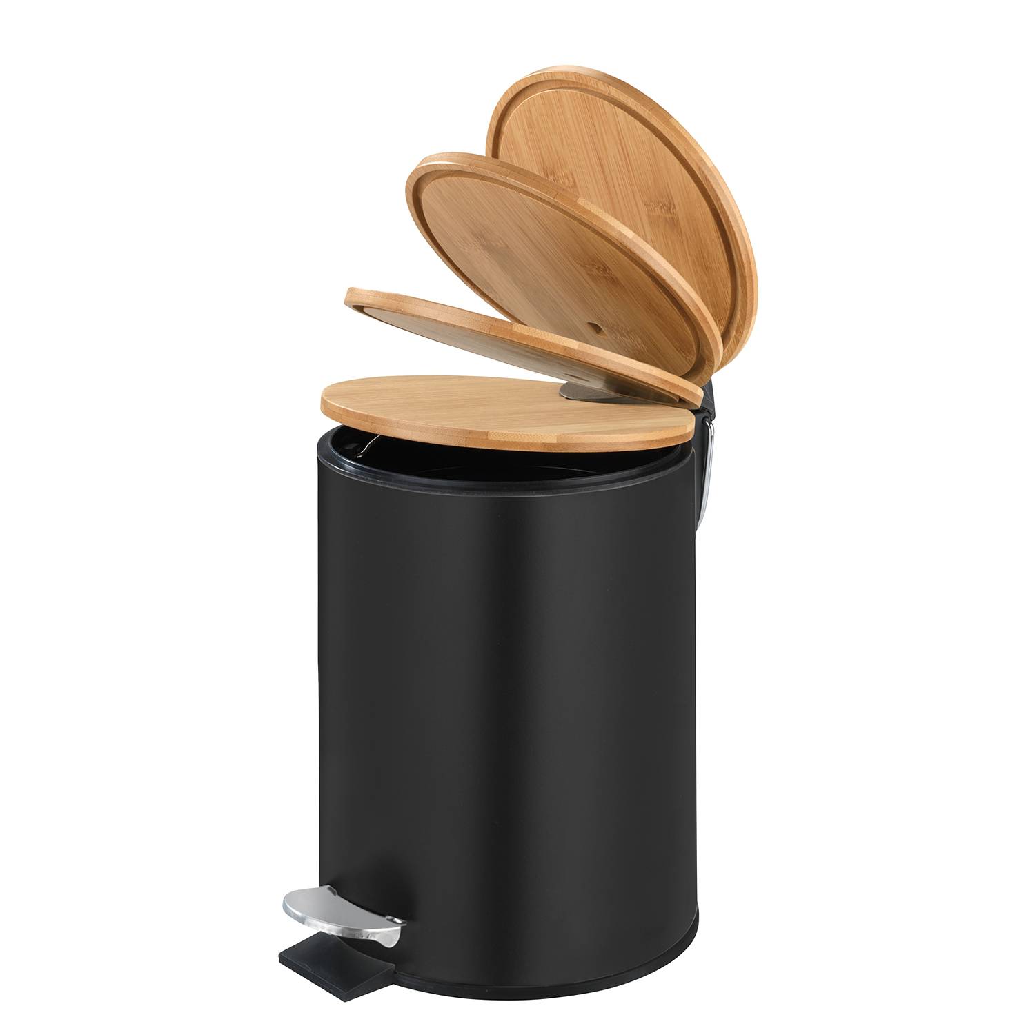 Treteimer Tortona Schwarz 3l