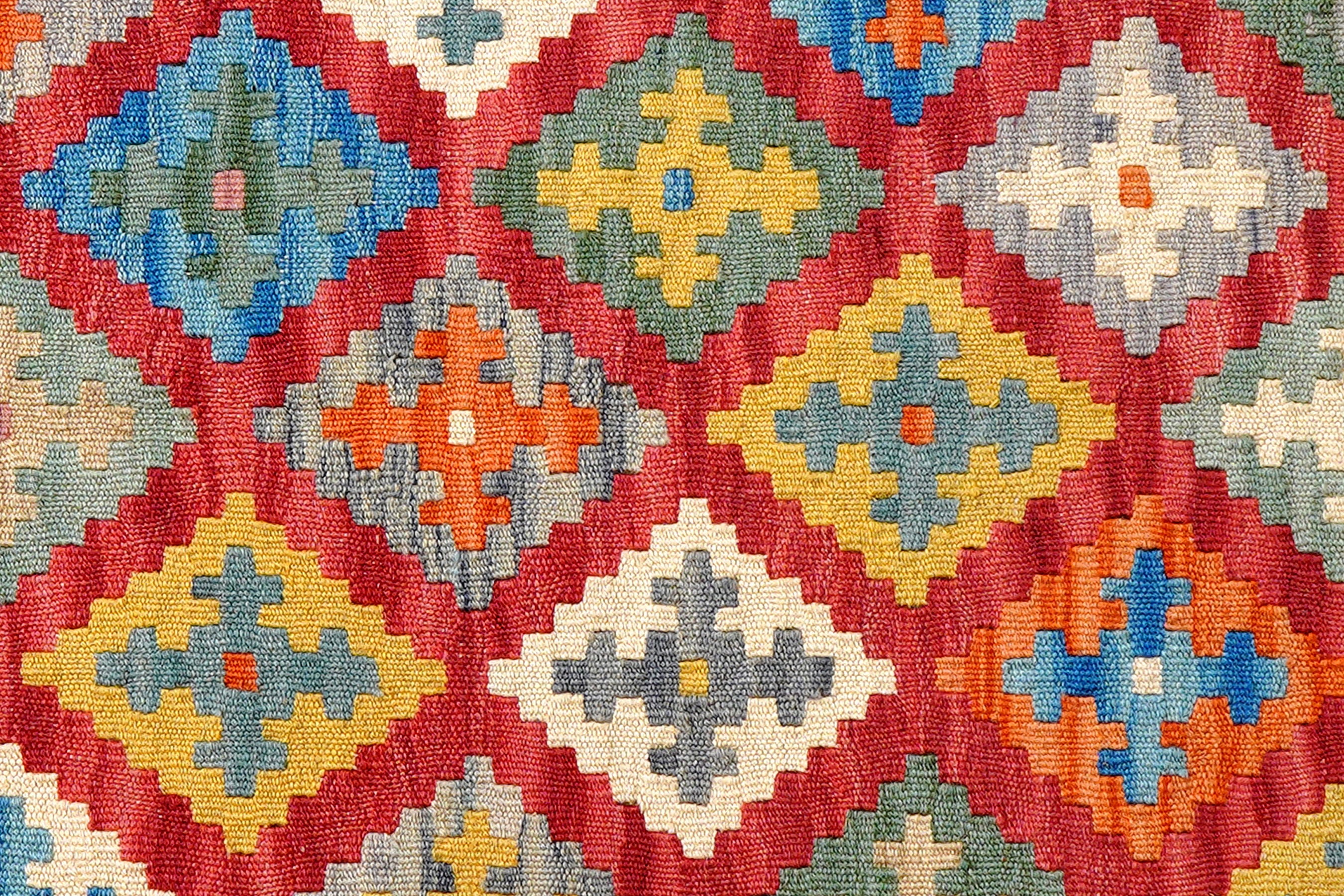 Kilim Gashgai Teppich Mehrfarbig