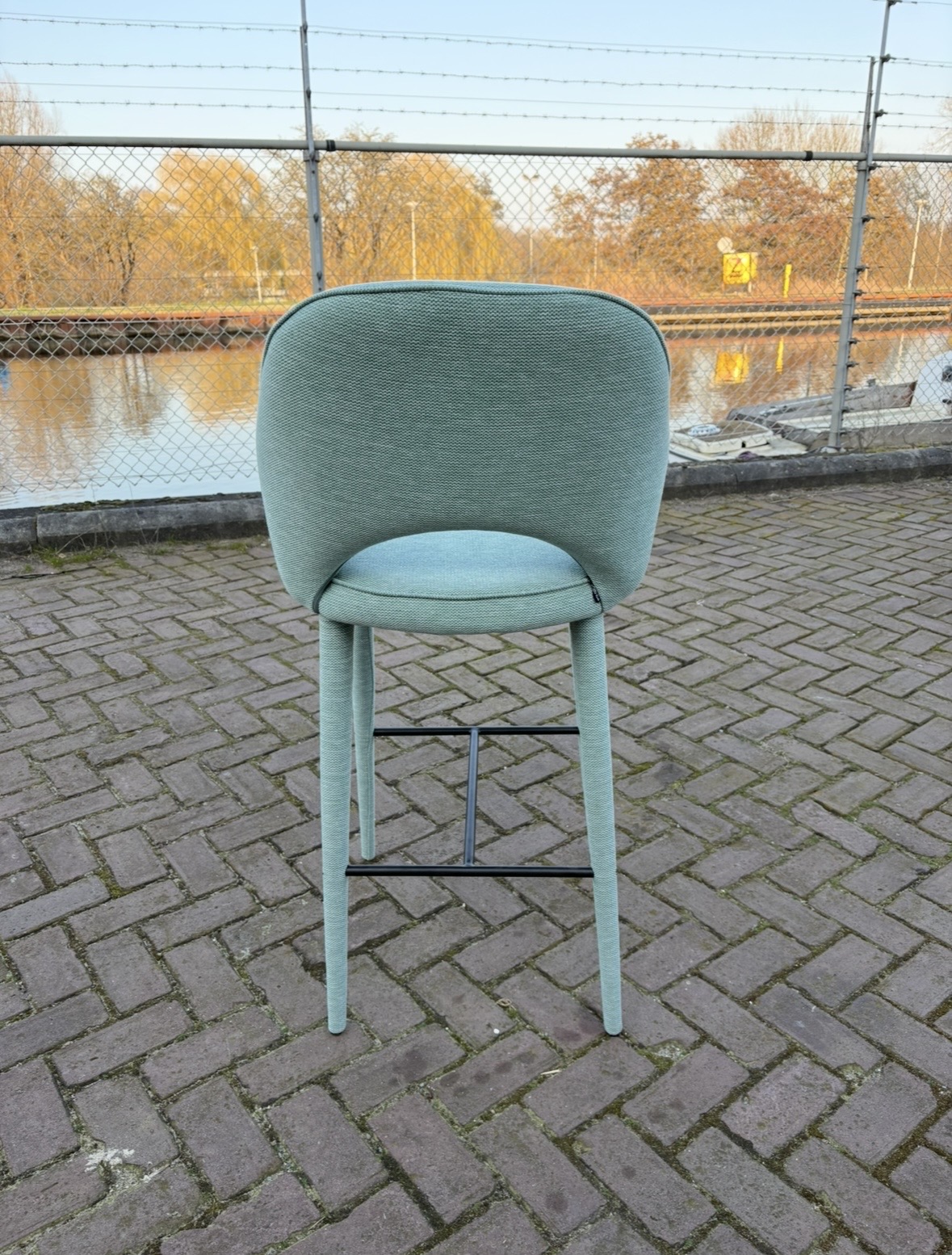 Barstool Polspotten Cosy Green