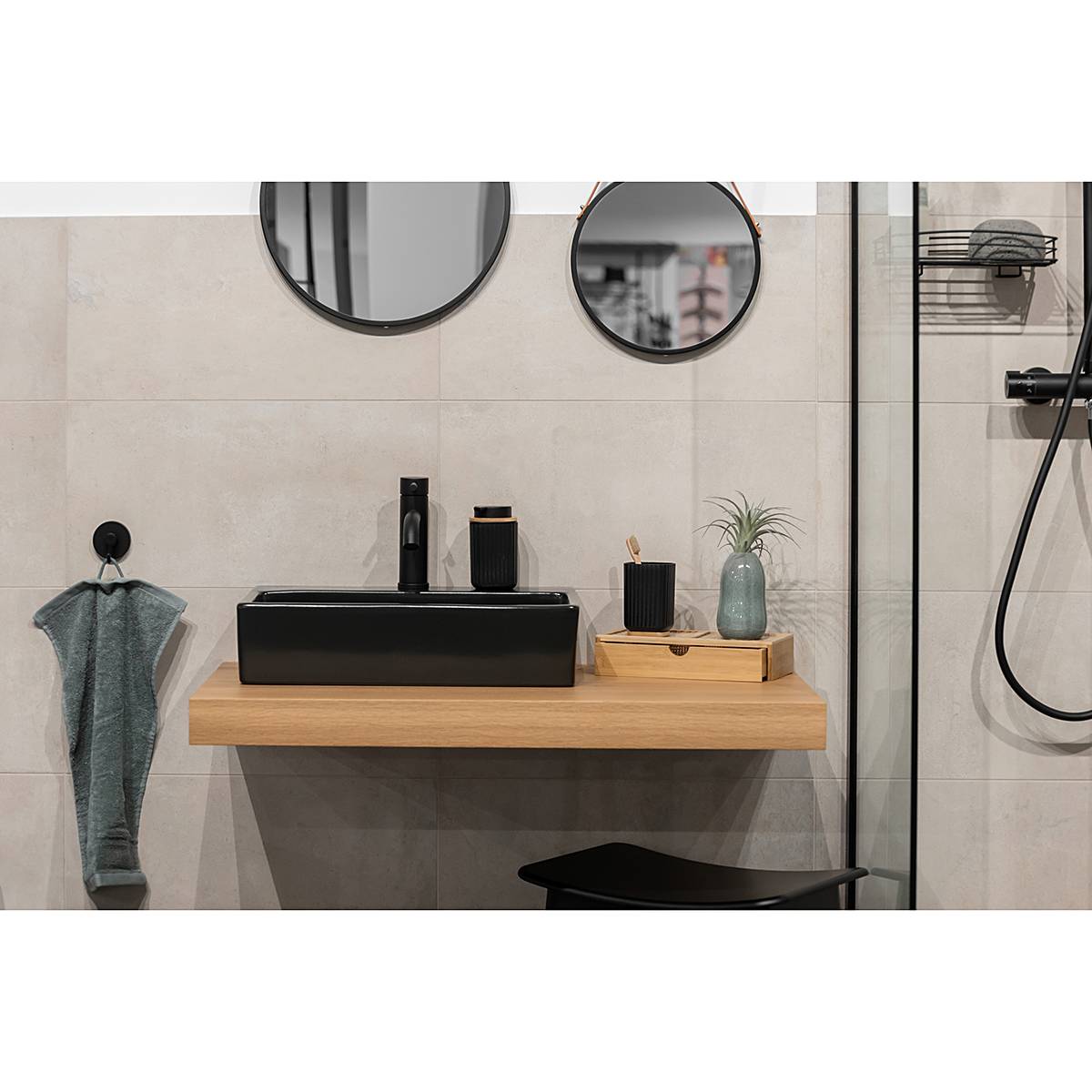 Badbox Allegre II Bambus Rattan Natur