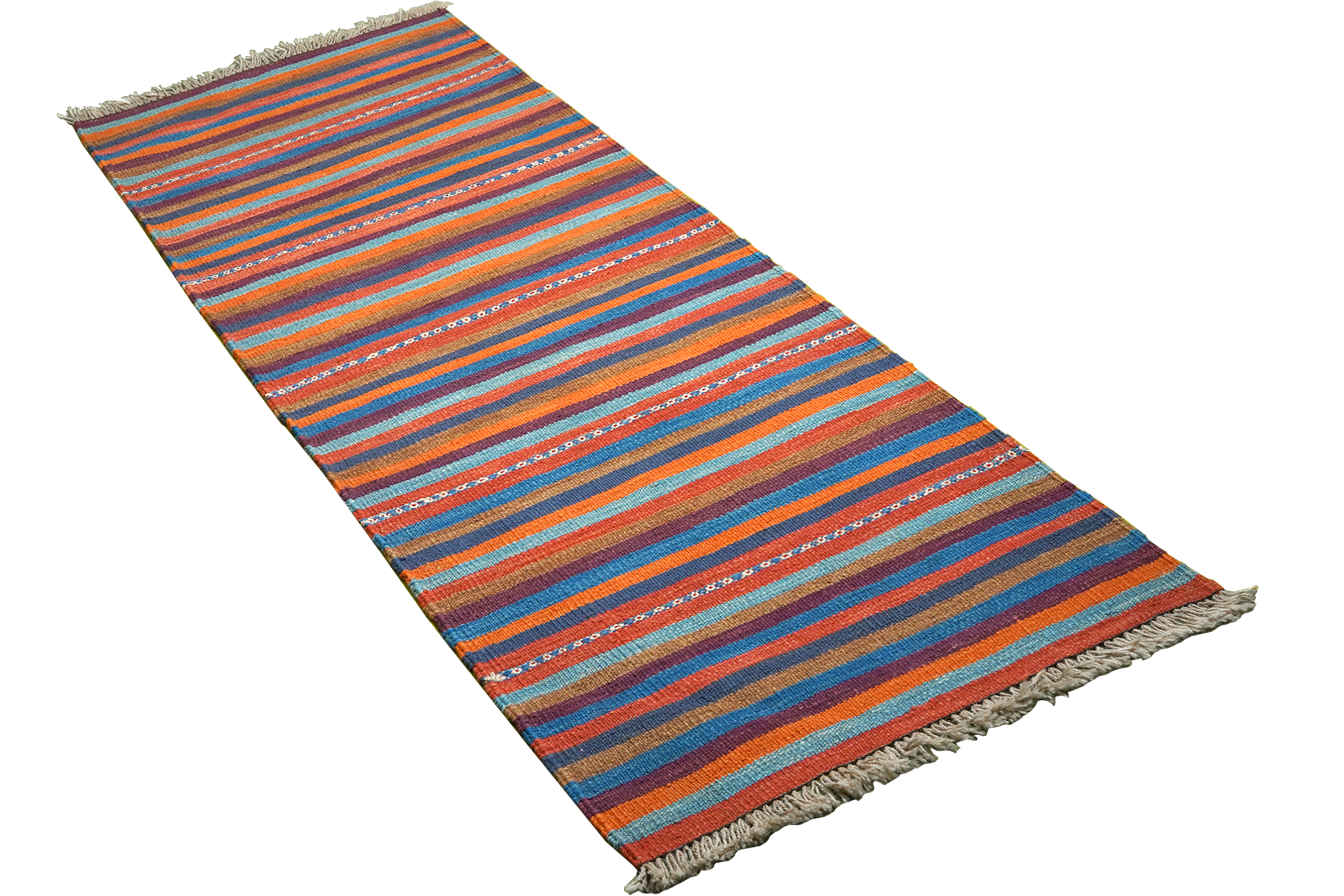 Kilim Gashgai Teppich Mehrfarbig