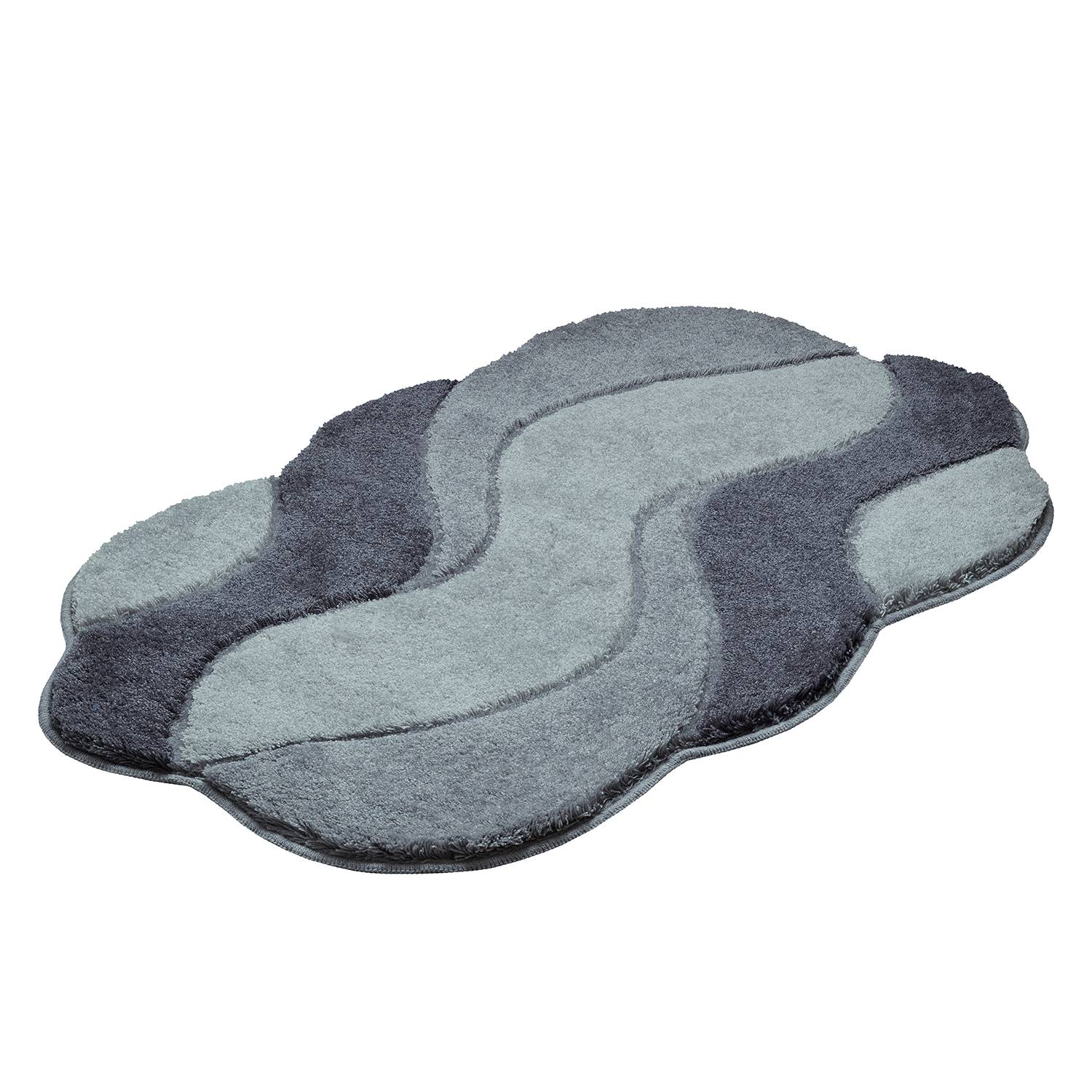 Badematte Carmen Grau 70 x 120 cm