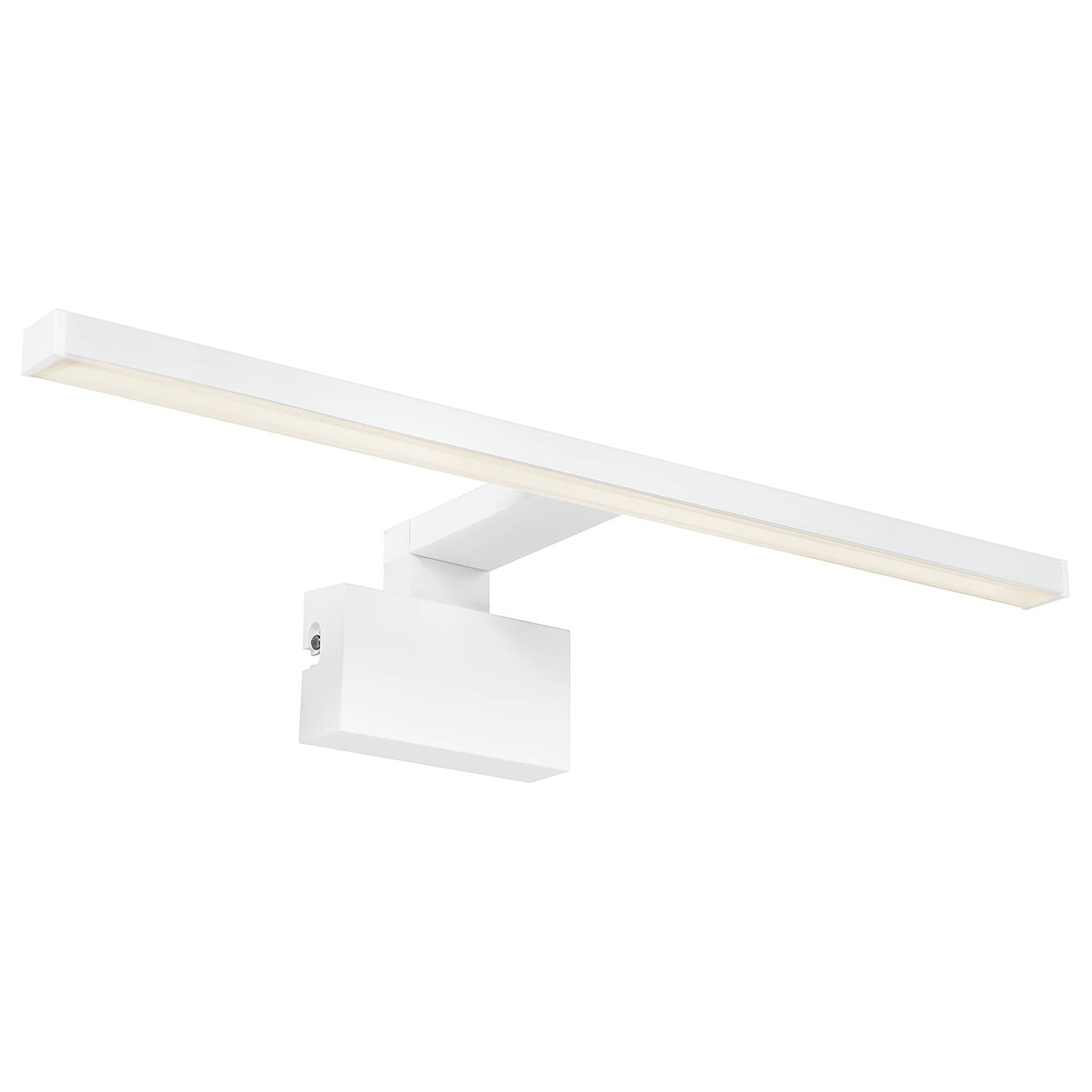 LED-Badleuchte Marlee Aluminium Weiß