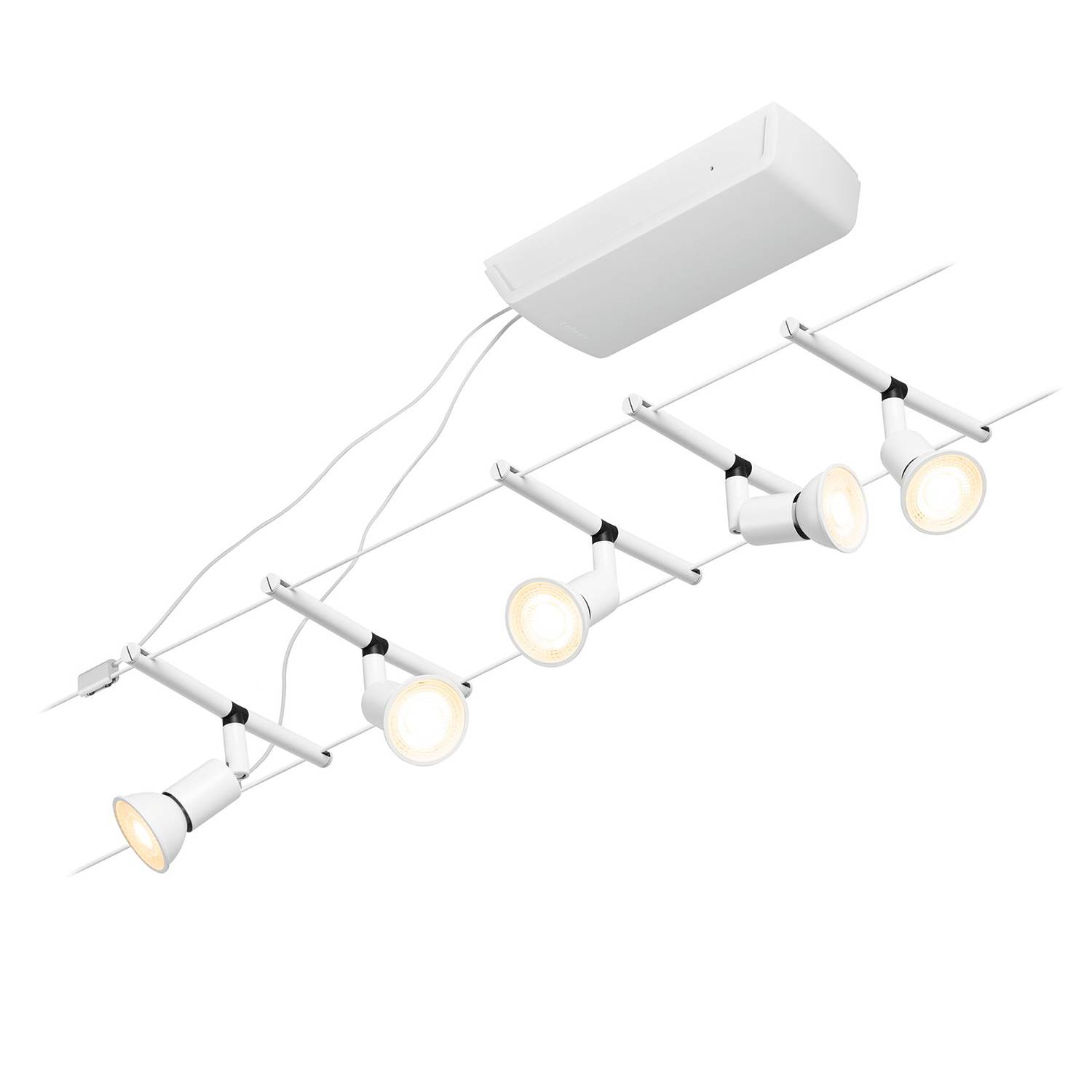 Salt II LED-Deckenleuchte Aluminium Polycarbonat 5-flammig