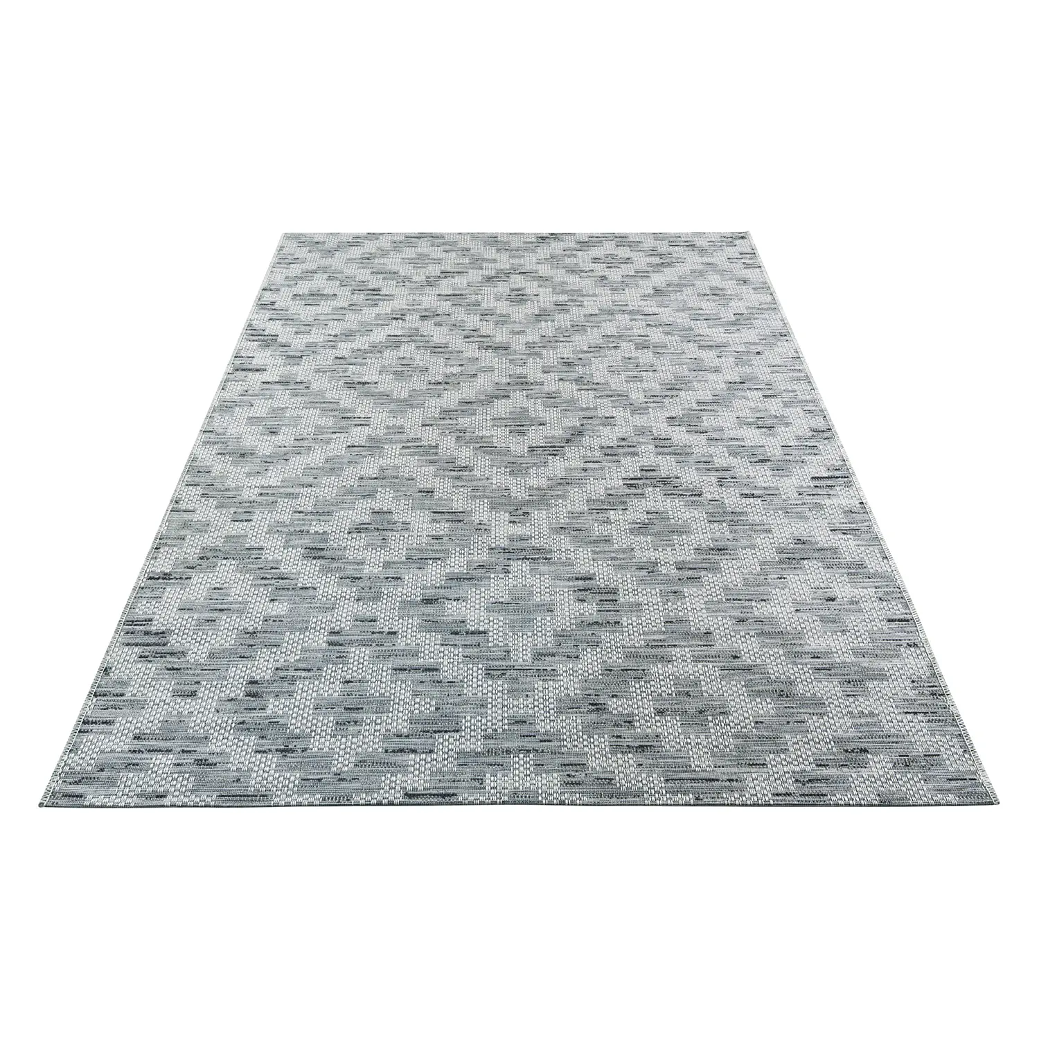 Creil In-/Outdoorteppich Taubengrau