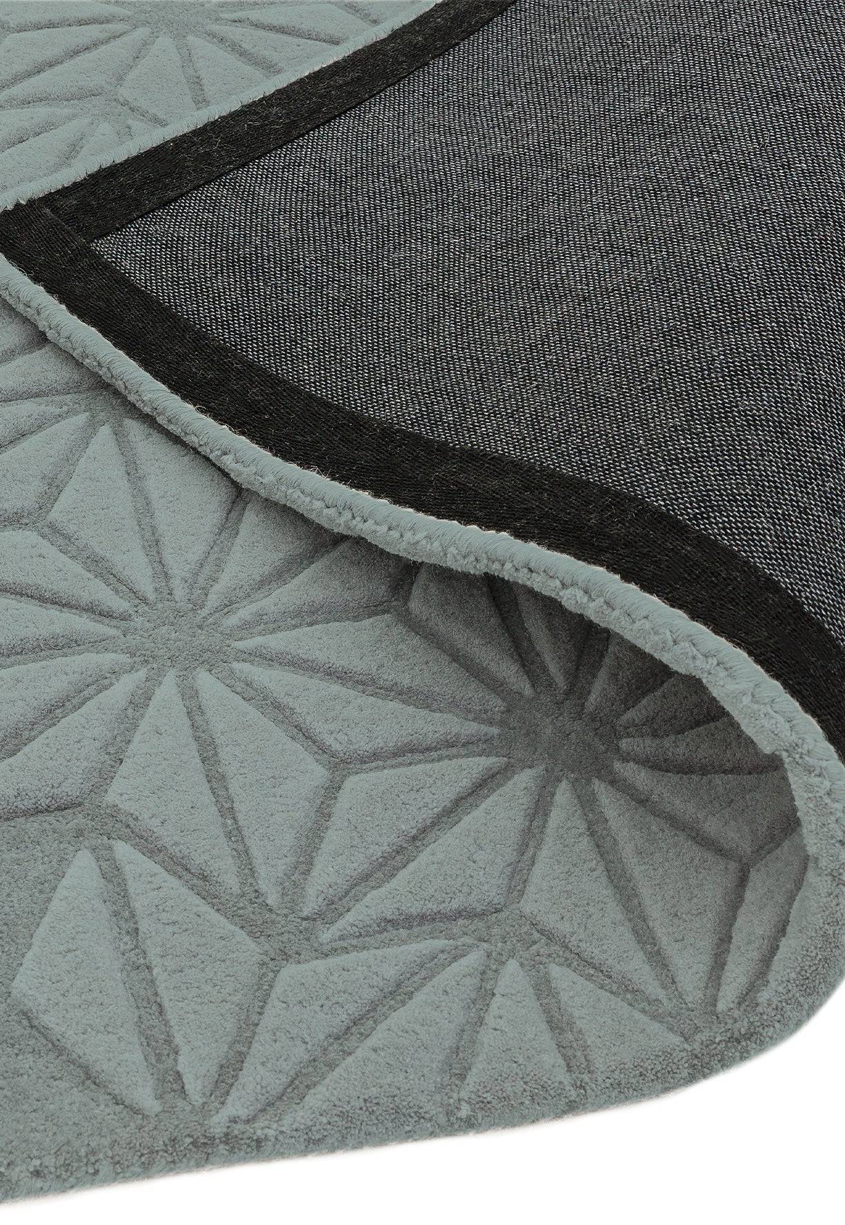 Starburst Carpet Wool Silver 160x230cm