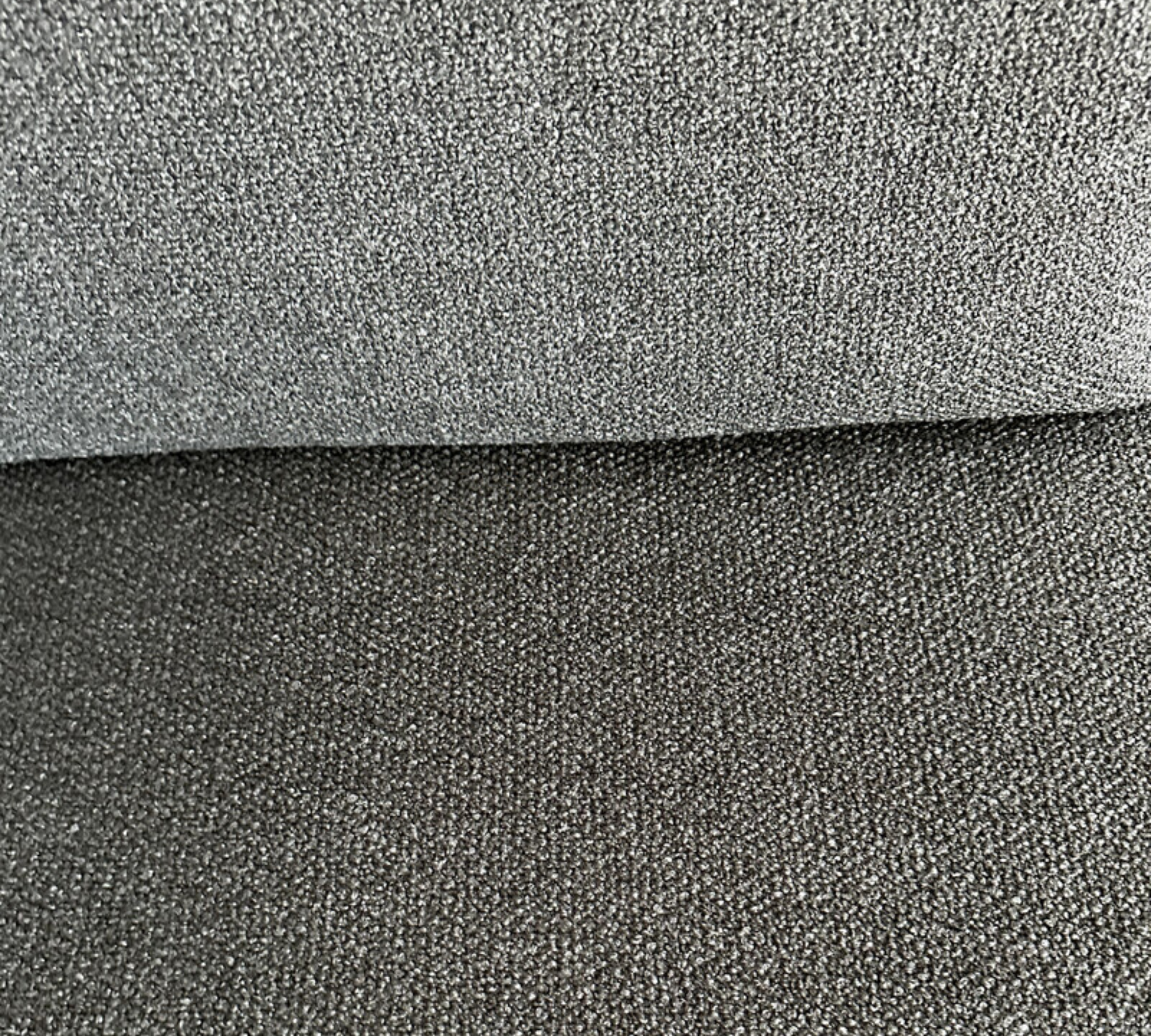 Trio Schlafsofa Textil Grau