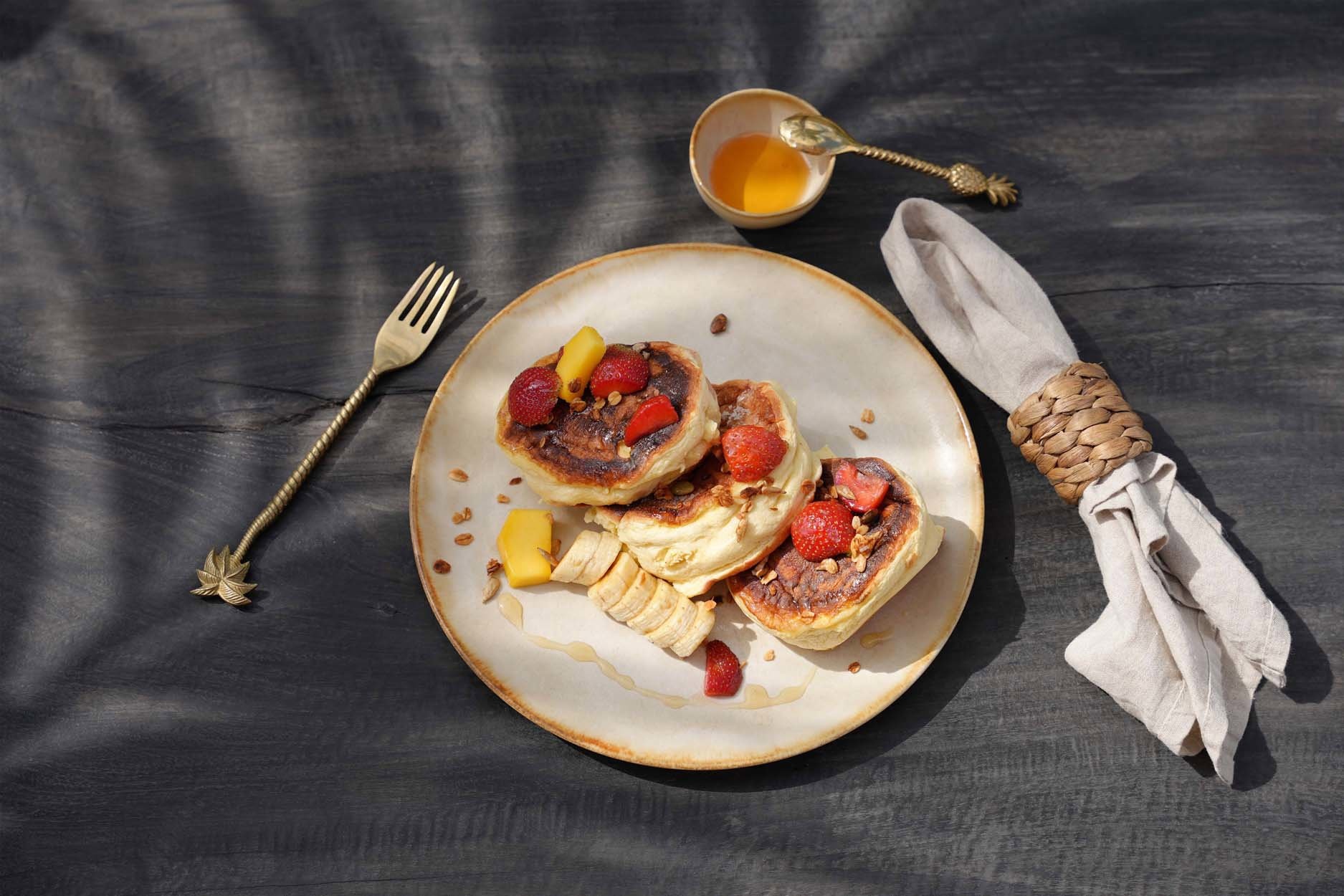 4x Napkin Linen White