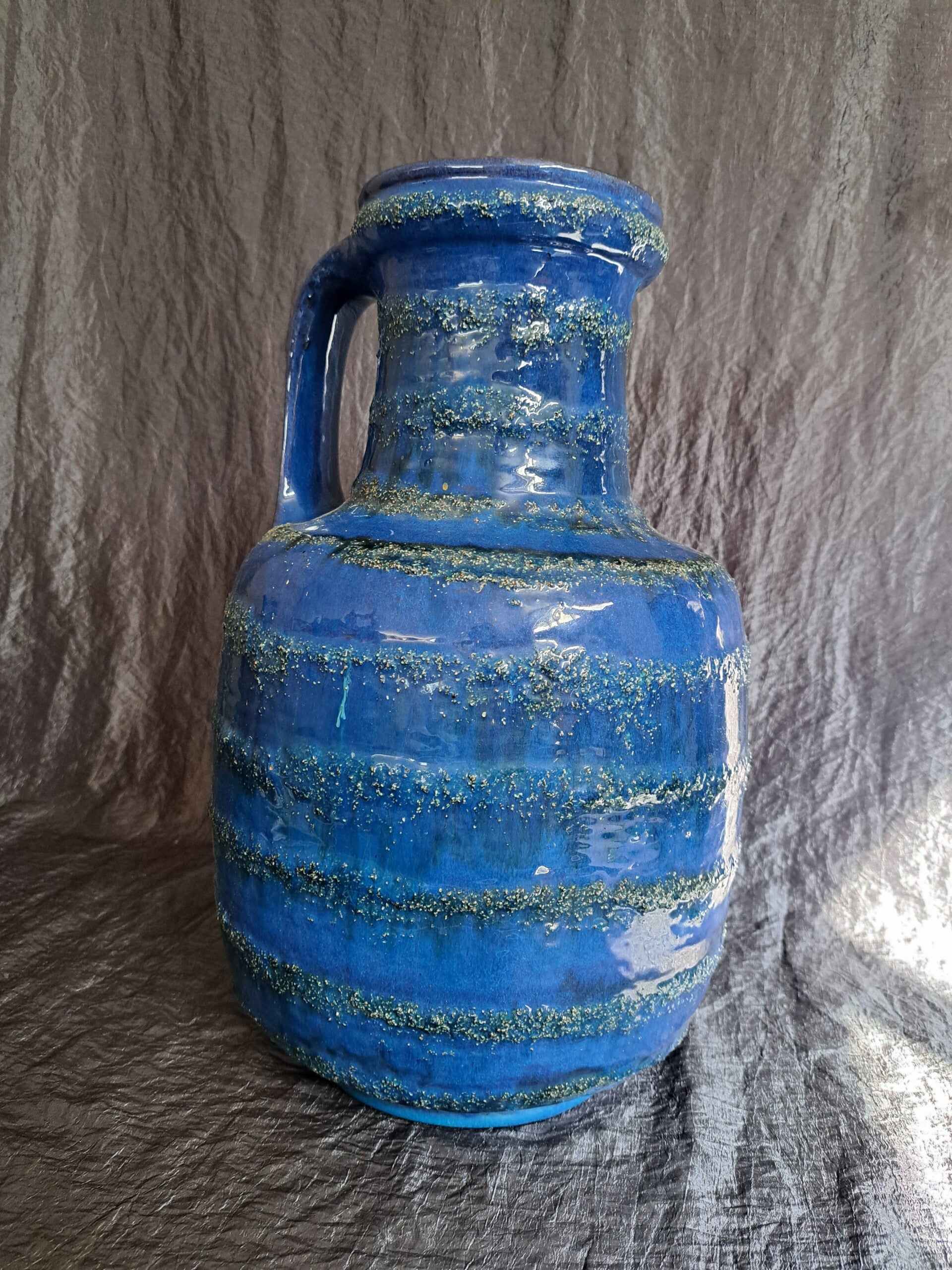 Vintage Vase Ceramic Blue