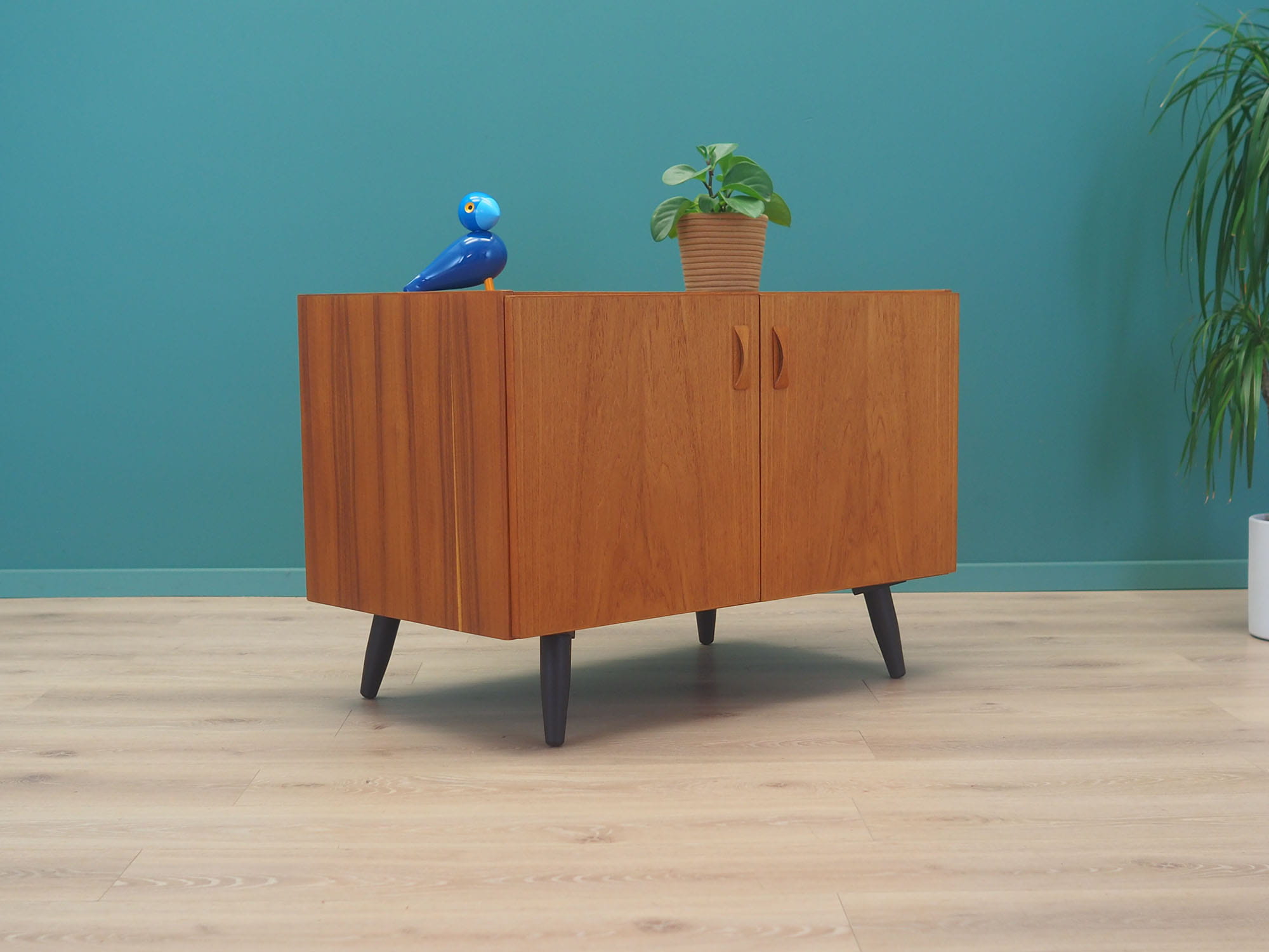 Vintage cabinet teak brown 1960s