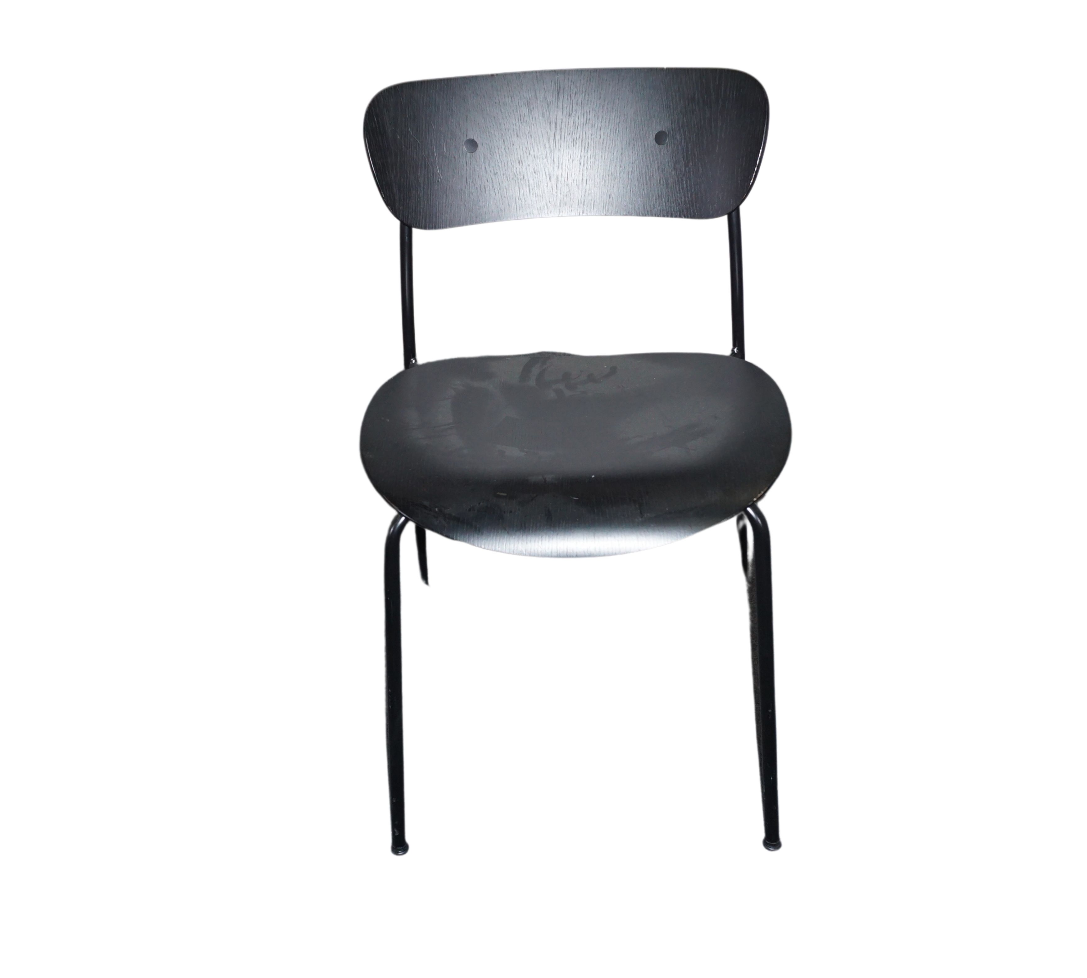 Rely HW73 Stuhl Eiche Textil