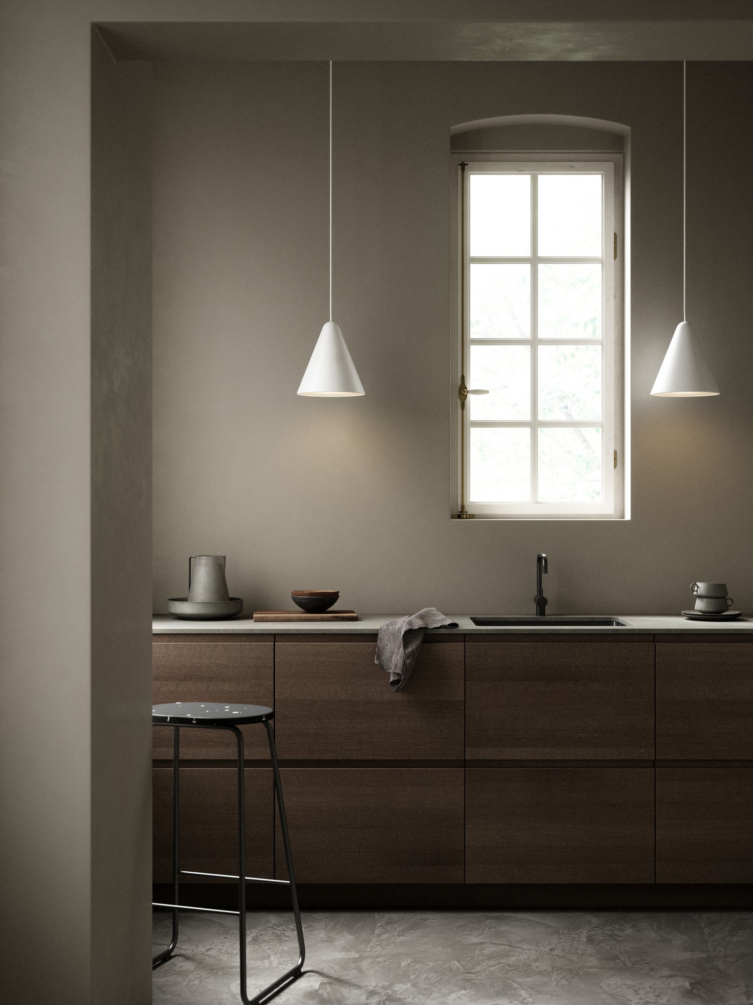 Nono 23,5 Pendant Light White