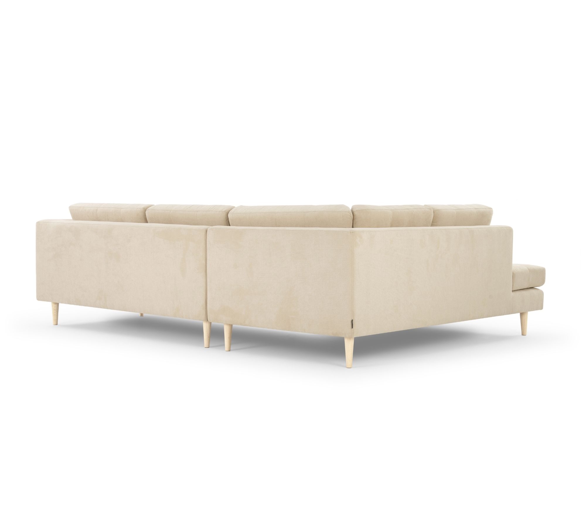 Nelson Ecksofa Récamiere Links Form Cream