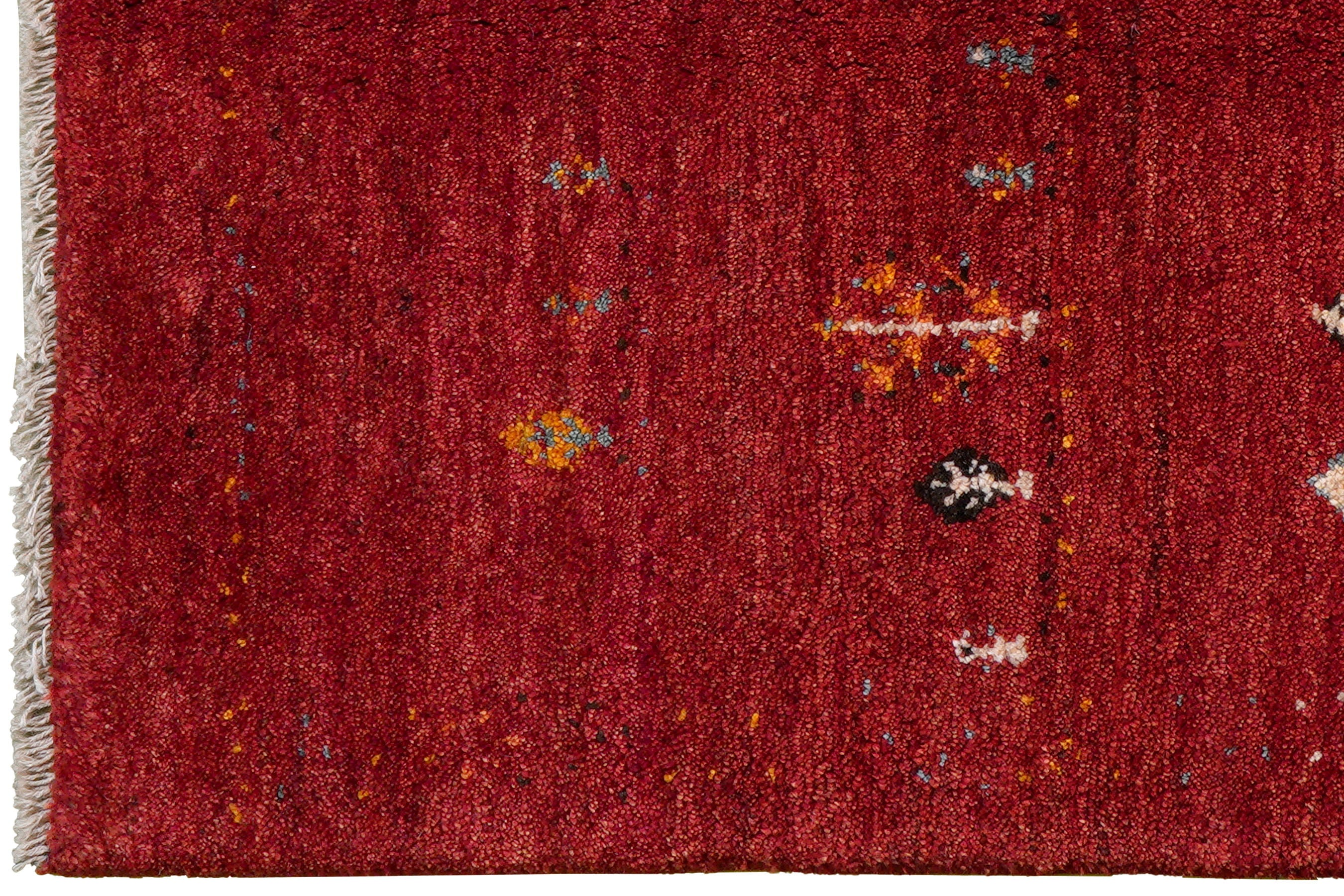 Rizbaf Gabbeh Carpet Wool Multicolor
