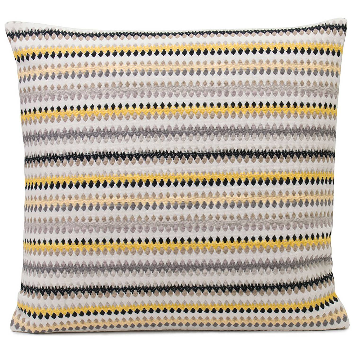 Kissenhülle Colibri Baumwolle Senfgelb 40 x 40 cm