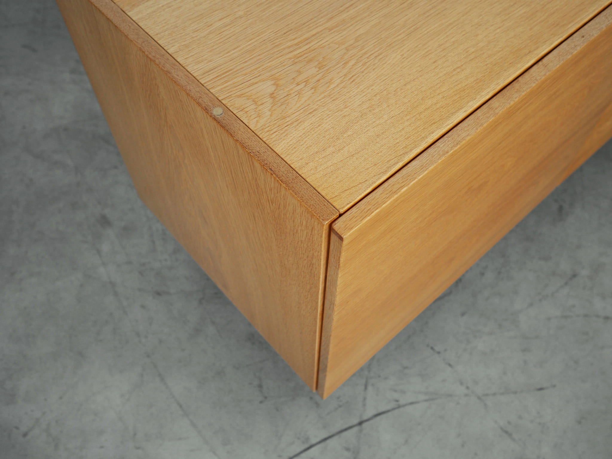 Vintage Armadio Legno Naturale Anni '70