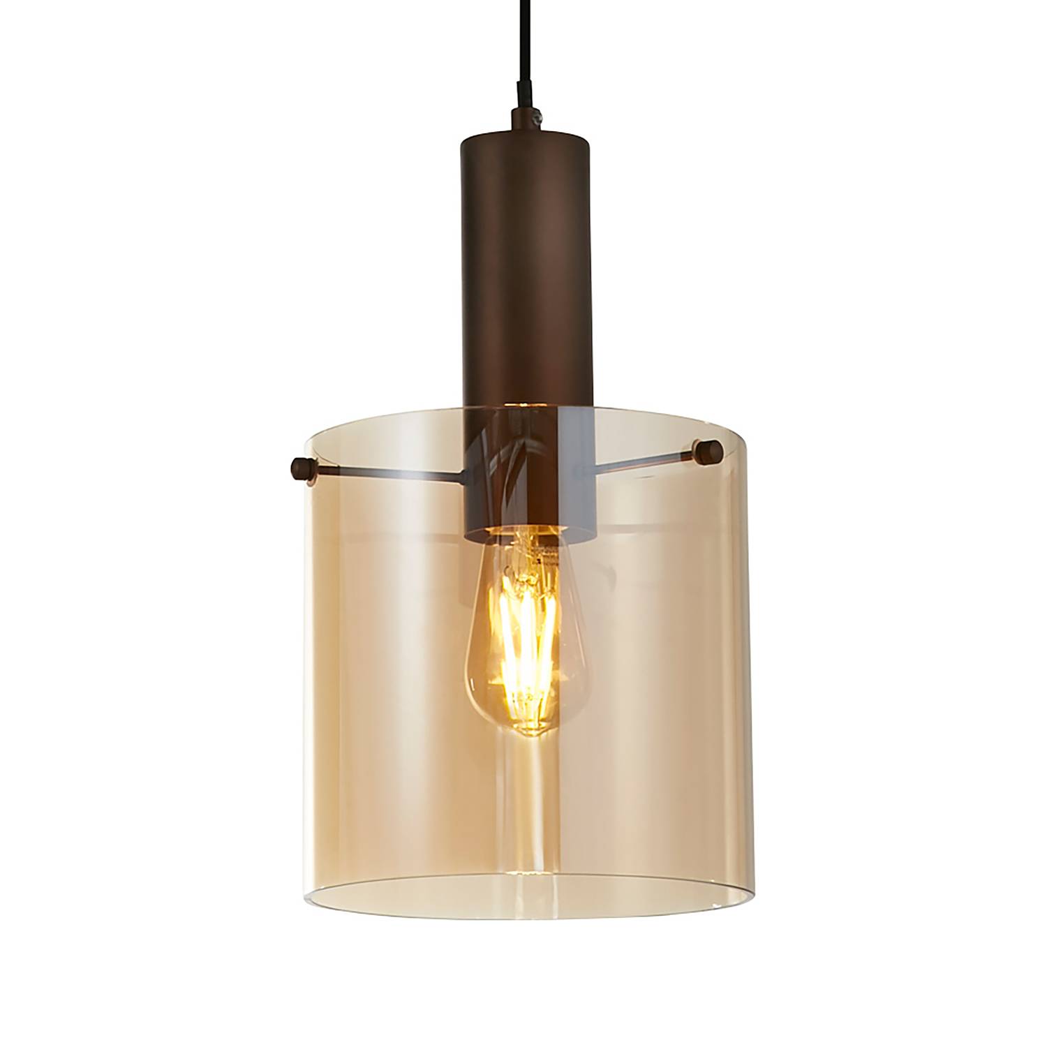 Pendant lamp Sweden Amber brown