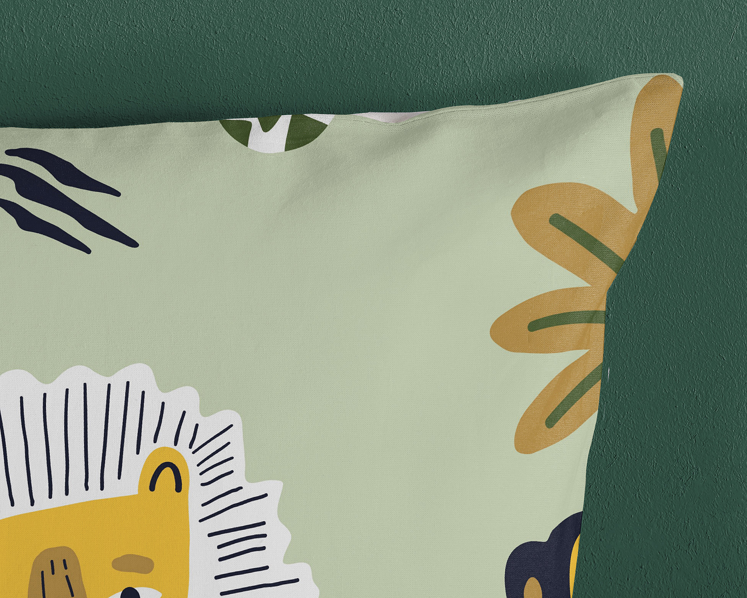 Udera Renforcé Children's Bedding 2-piece Light Green