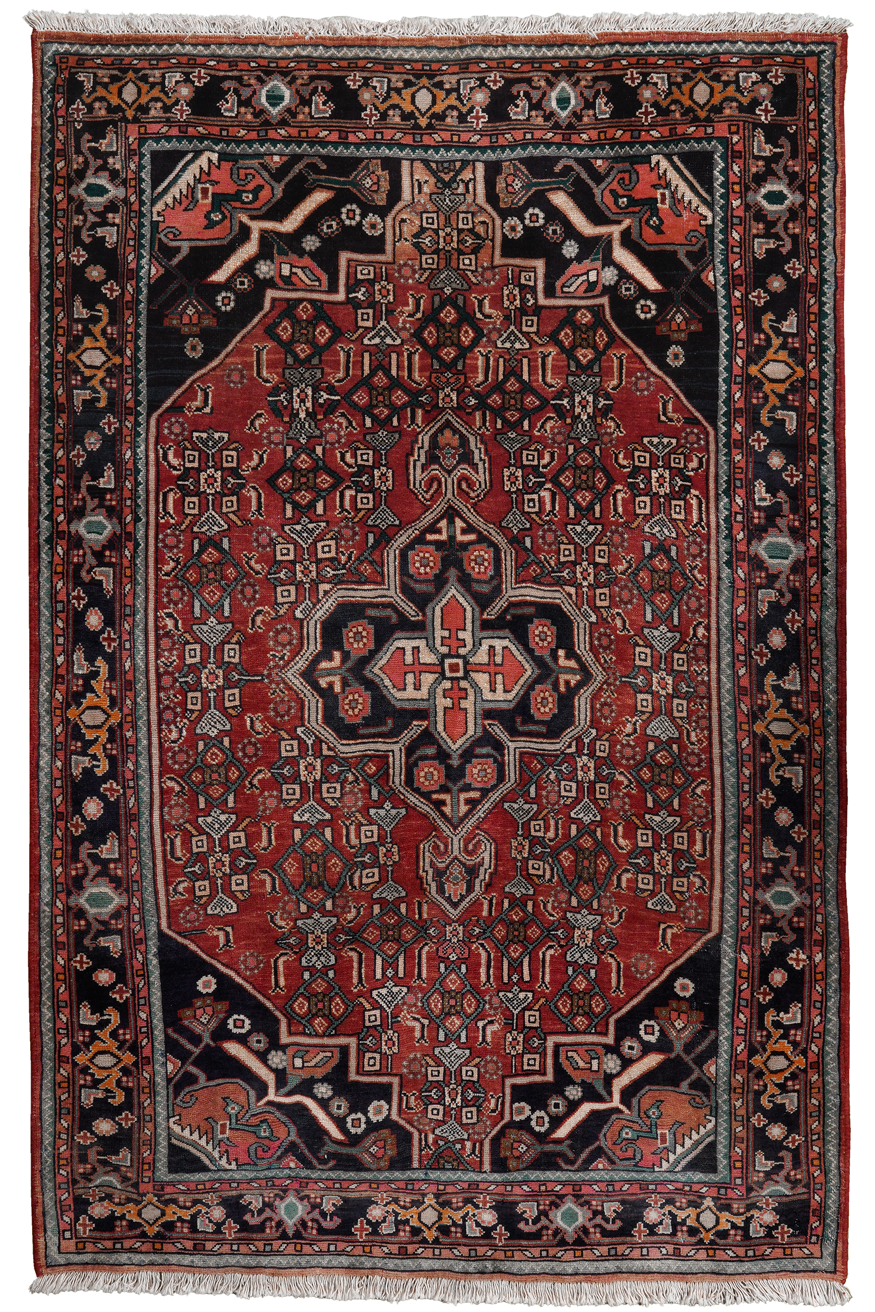 Heritage Tirdad Teppich Wolle Braun