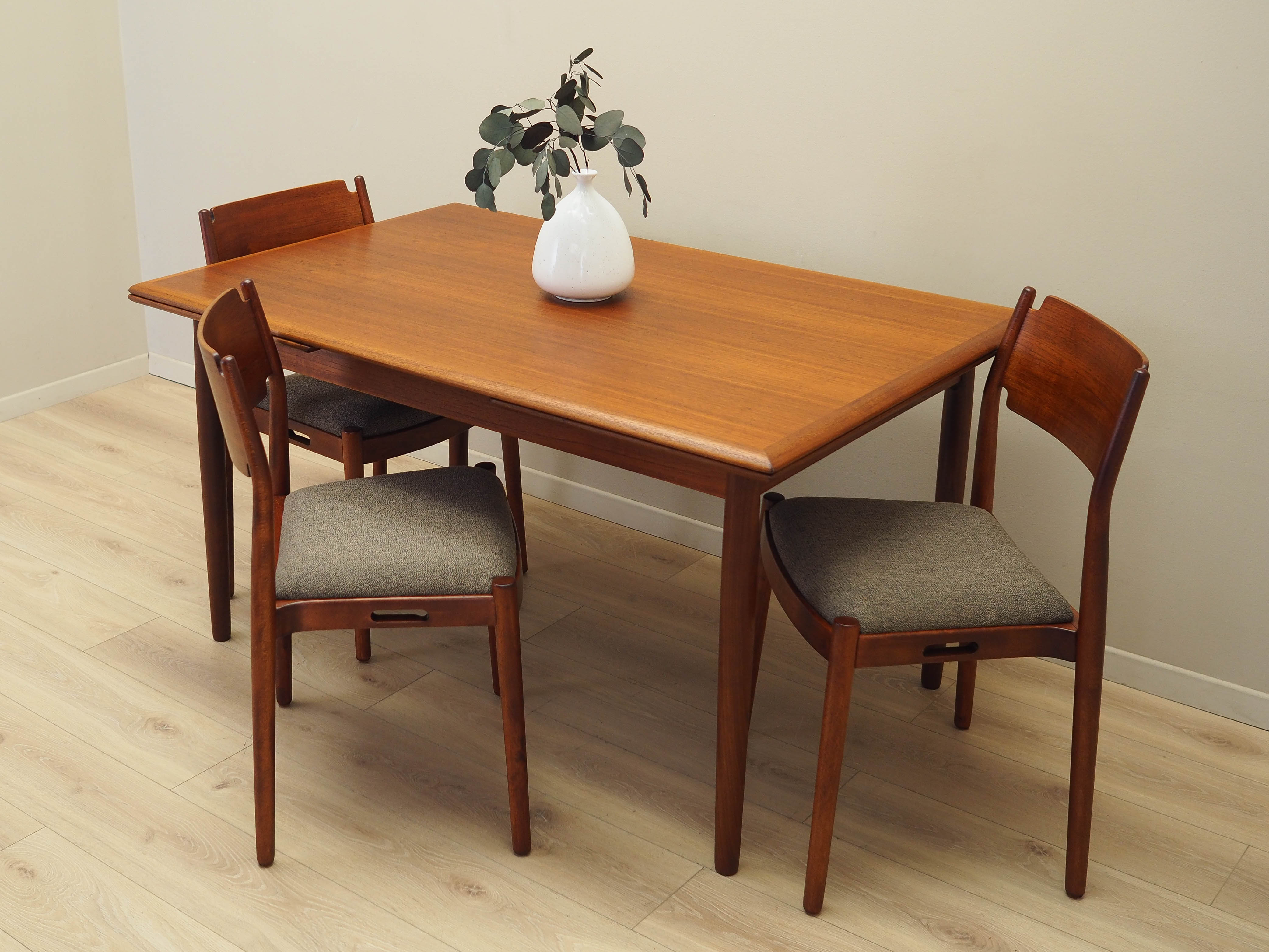 Teaktisch Braun 1970er Jahre