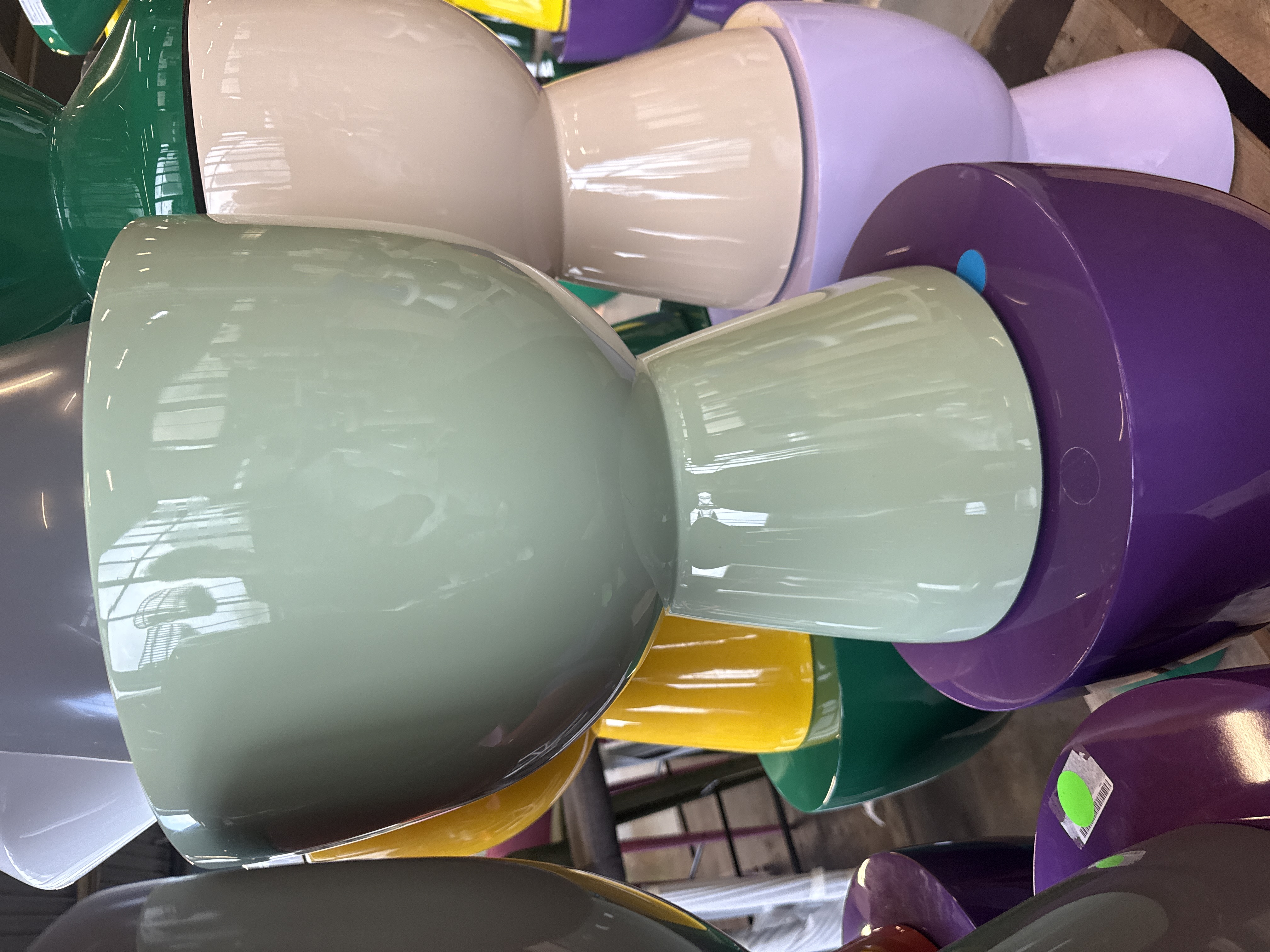 Tip Tap Hocker Olivgrün