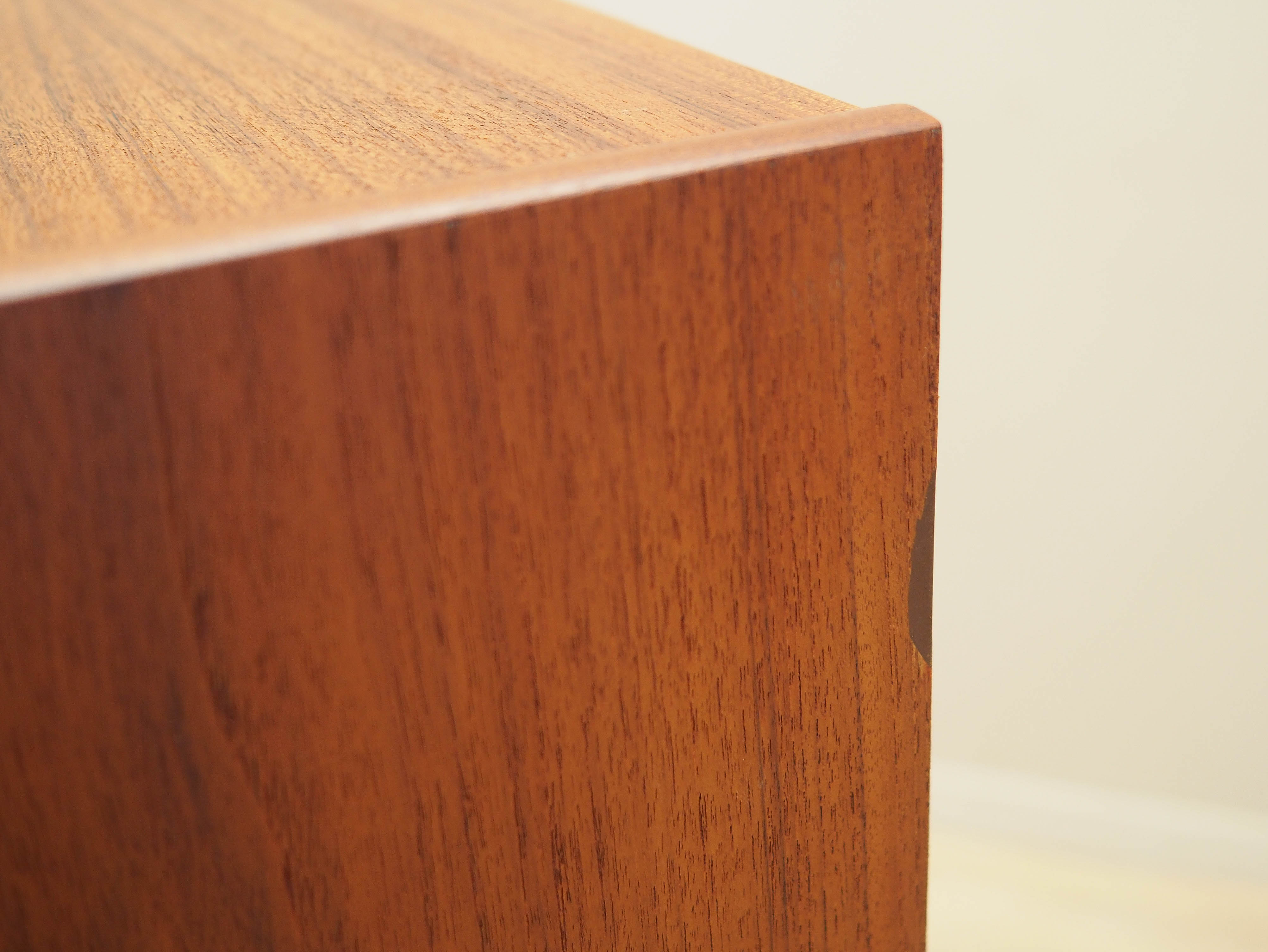 Teak-Kommode 1970er Jahre Braun