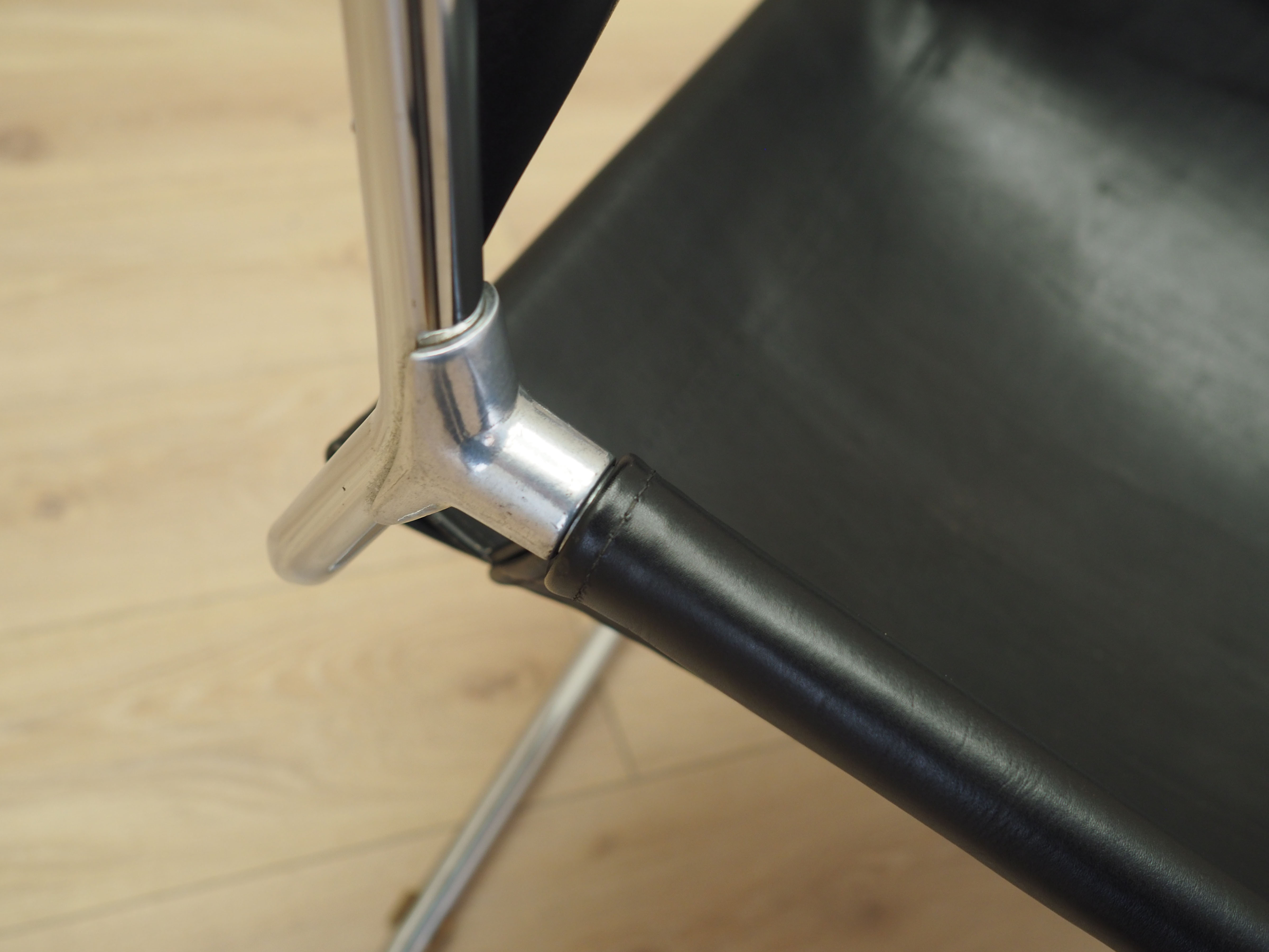 Dining chair leather 1970s