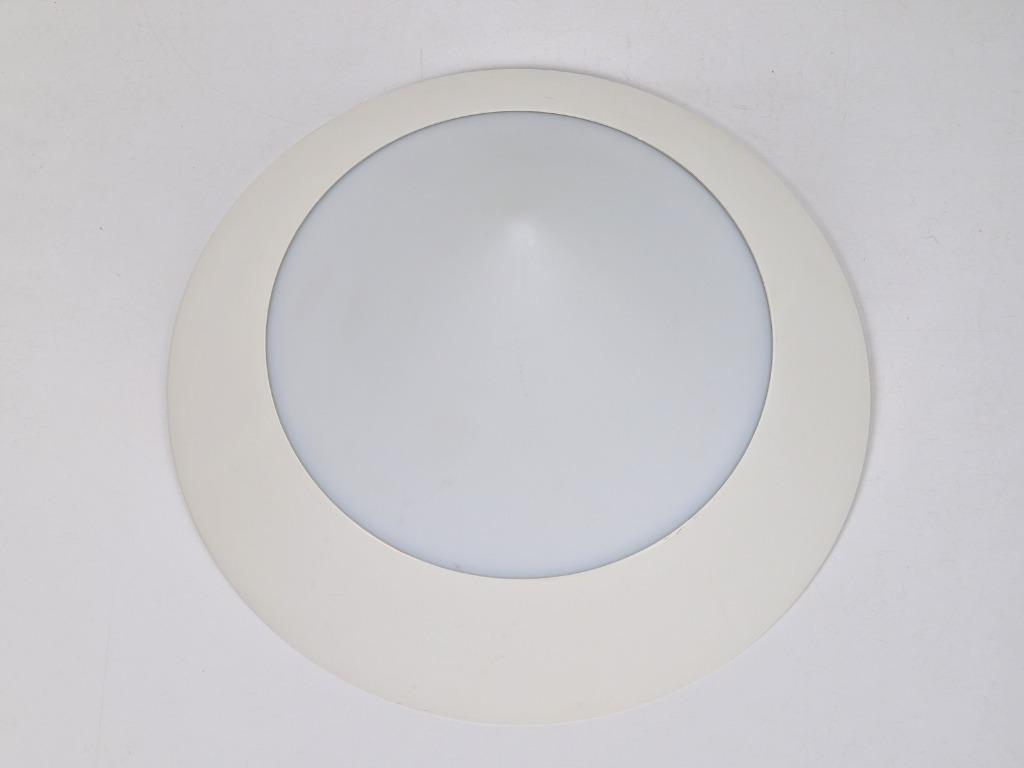 Vintage Kegel Deckenleuchte Milchglas 1970er Jahre