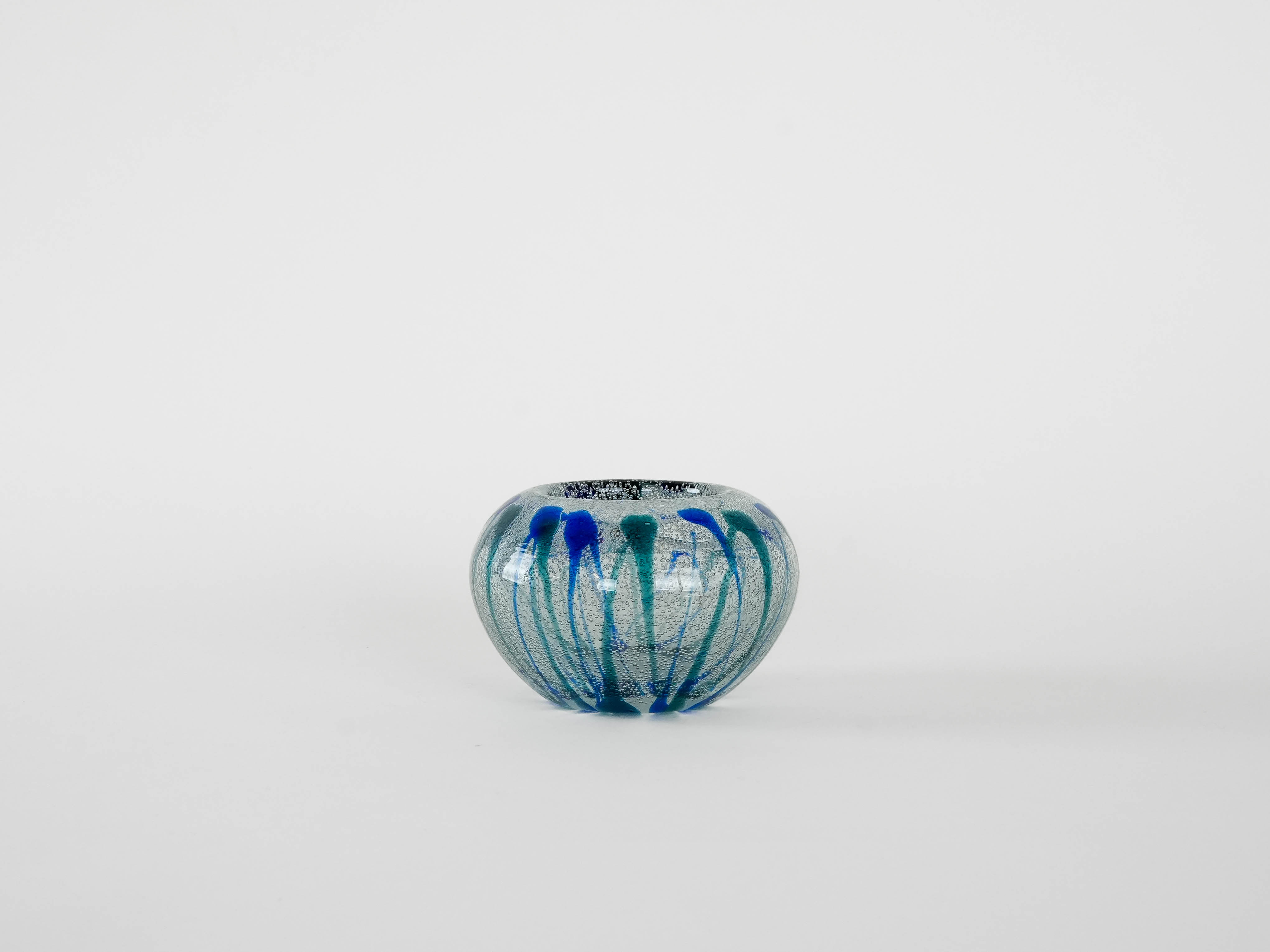 Glashalter Blau 1970er Jahre