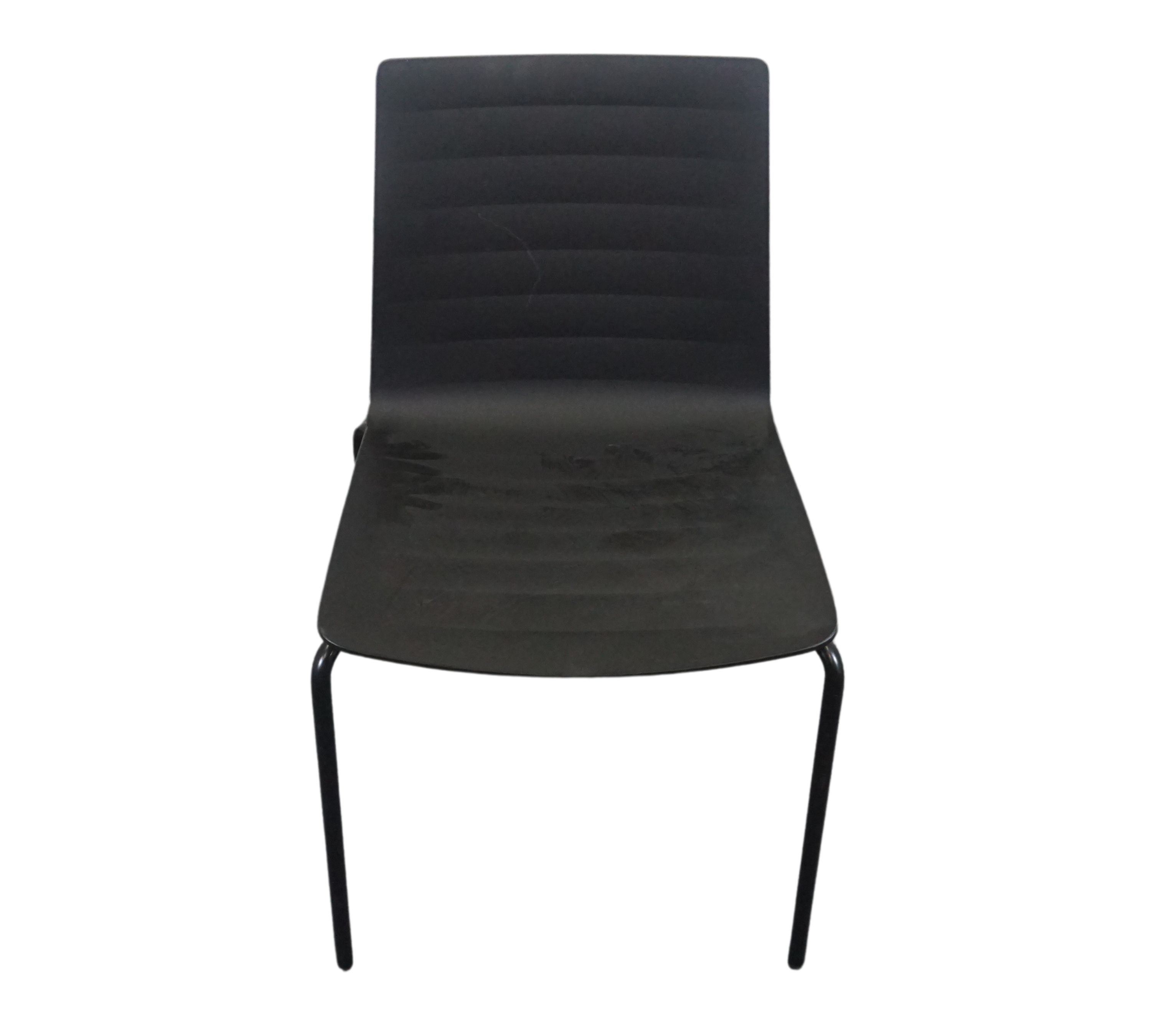Flex Stuhl Aluminium Schwarz