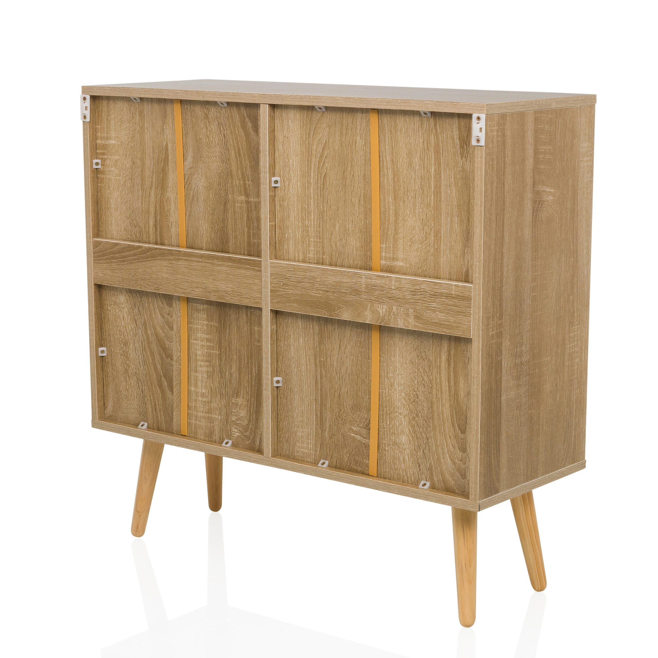 STRYN Chest of drawers with 3 drawers Light brown