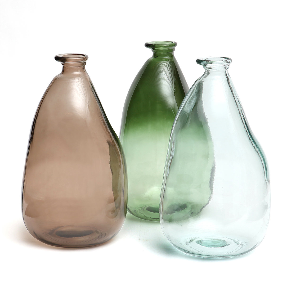 Shudi Vase Glas Grün 