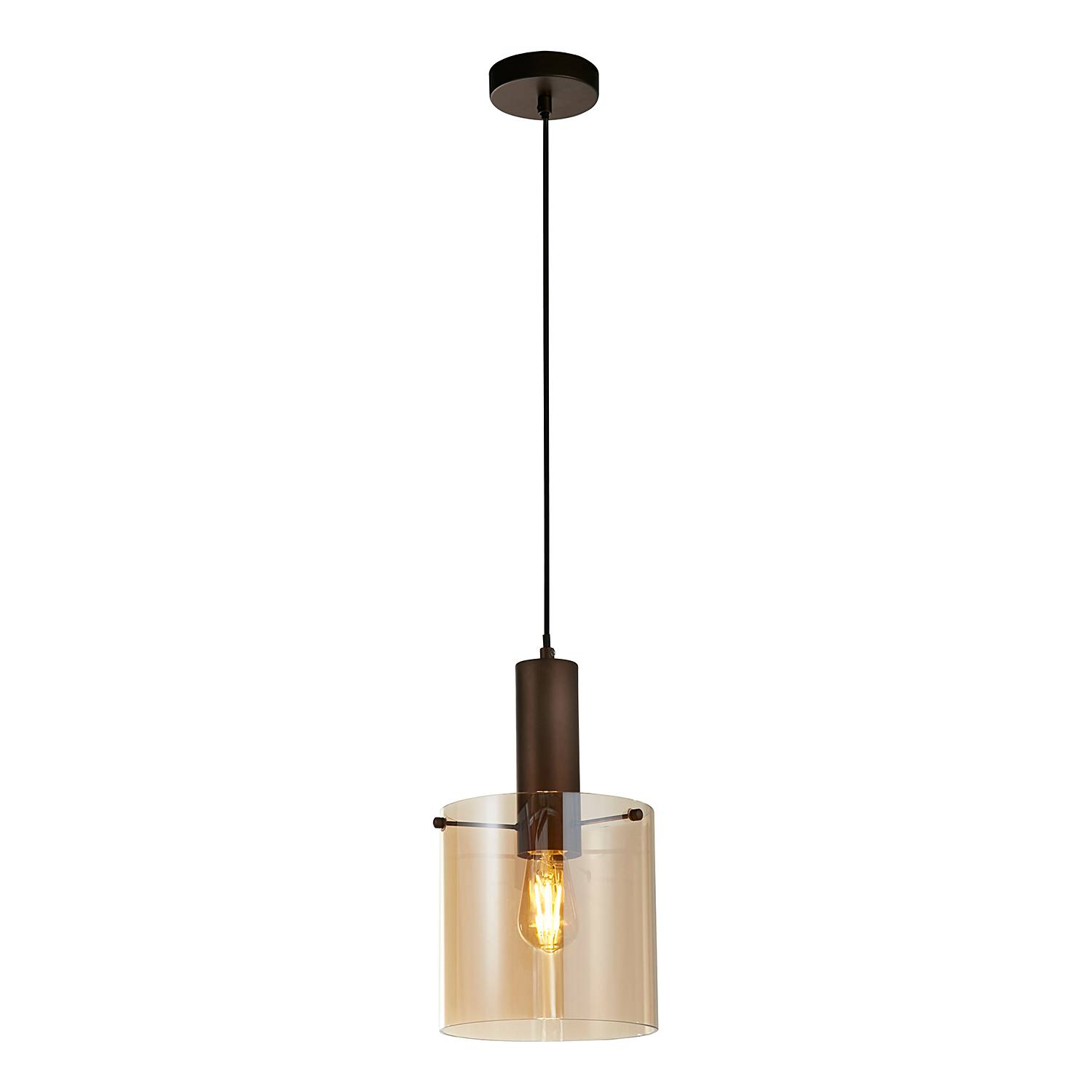 Pendant lamp Sweden Amber brown