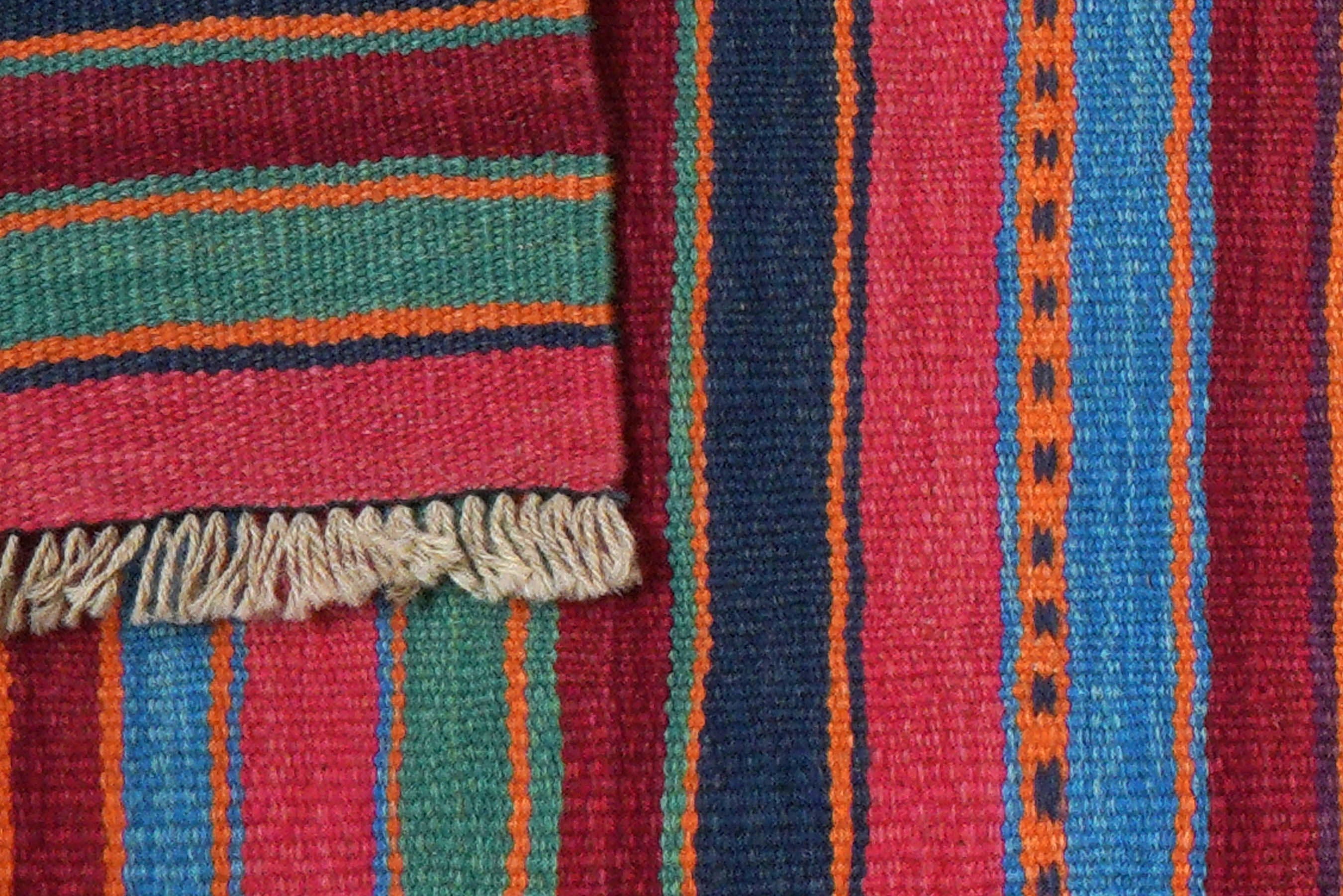 Kilim Gashgai Teppich Mehrfarbig