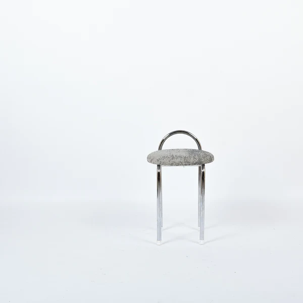 Eron Werzalit Hocker Metall Textil Grau
