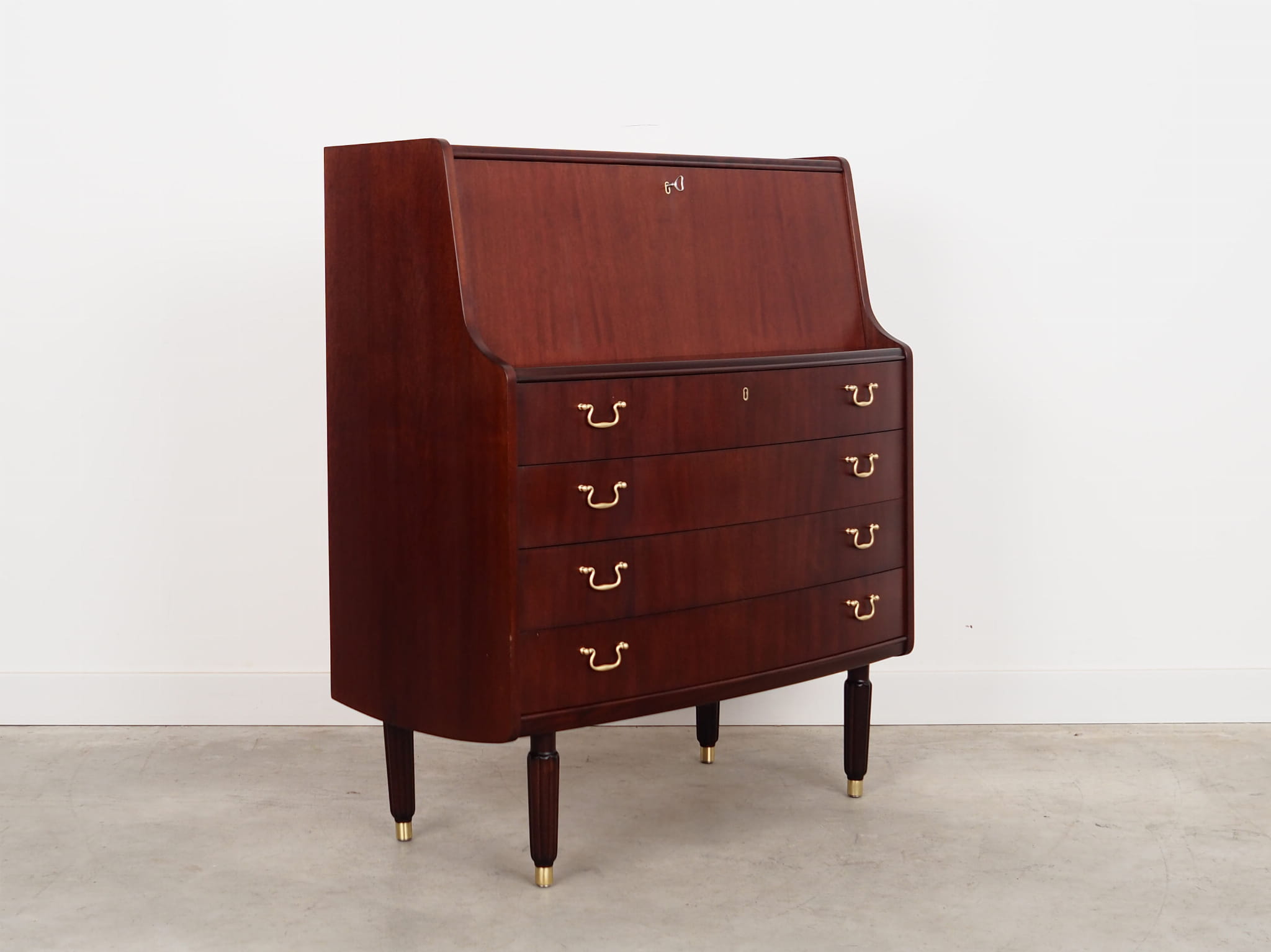 Mahogany secretary 1970 Jahre