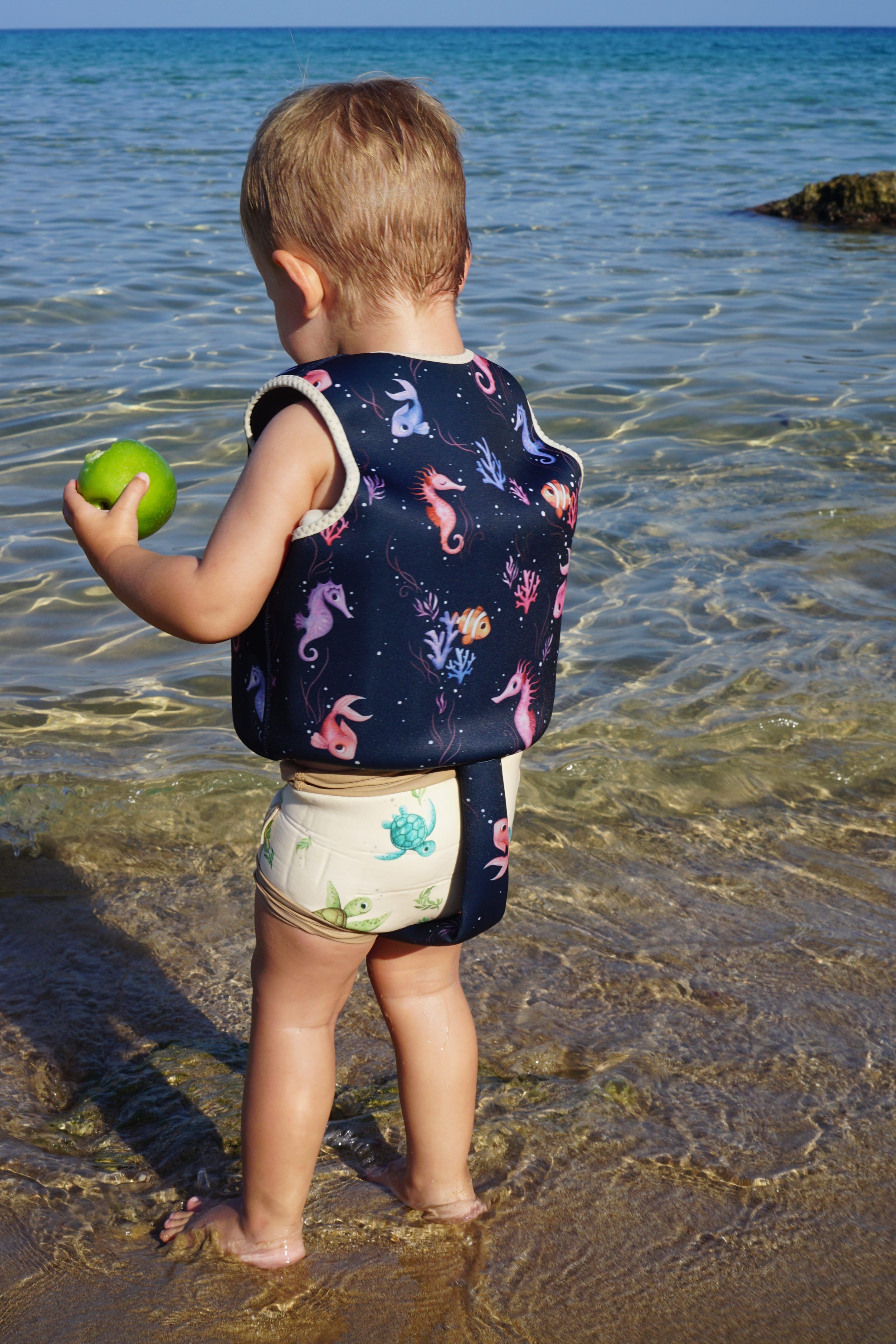 Schwimm weste für 1-2 Jahre Blau