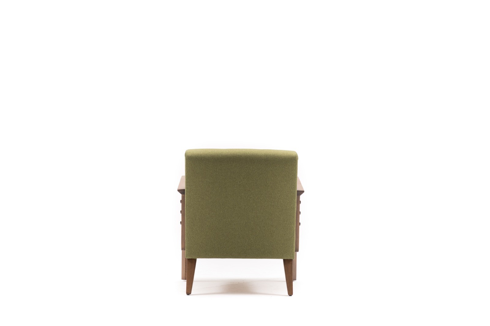 Kemer Armchair Wood veneer Green