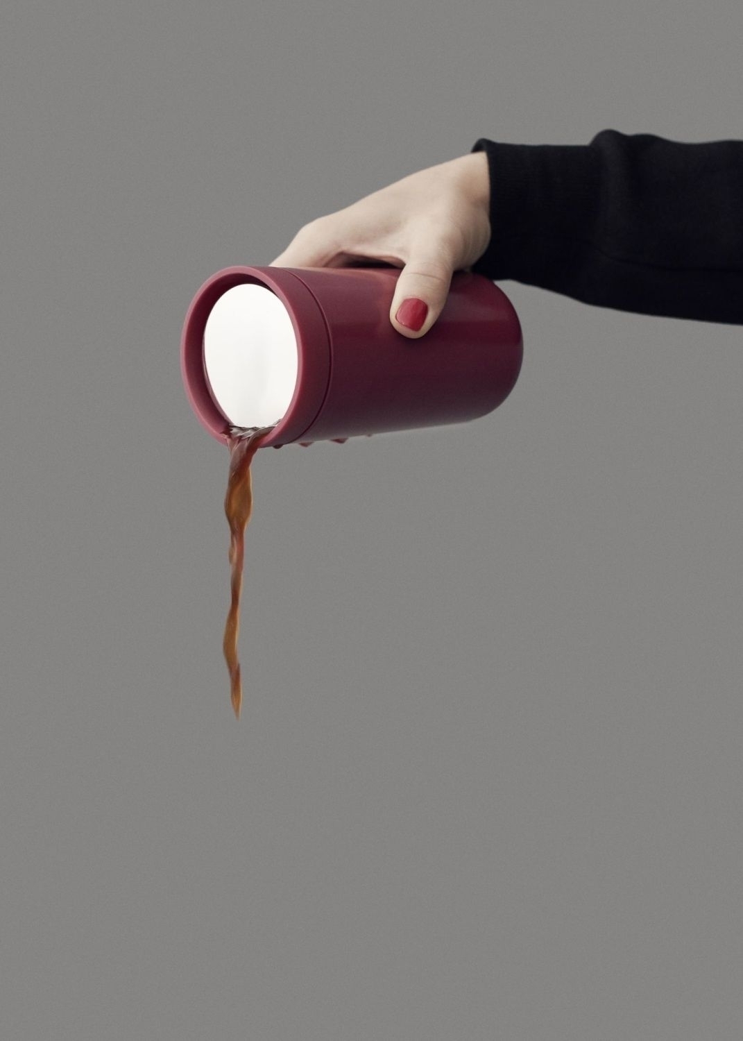 To Go Click Thermo Trinkbecher Grau