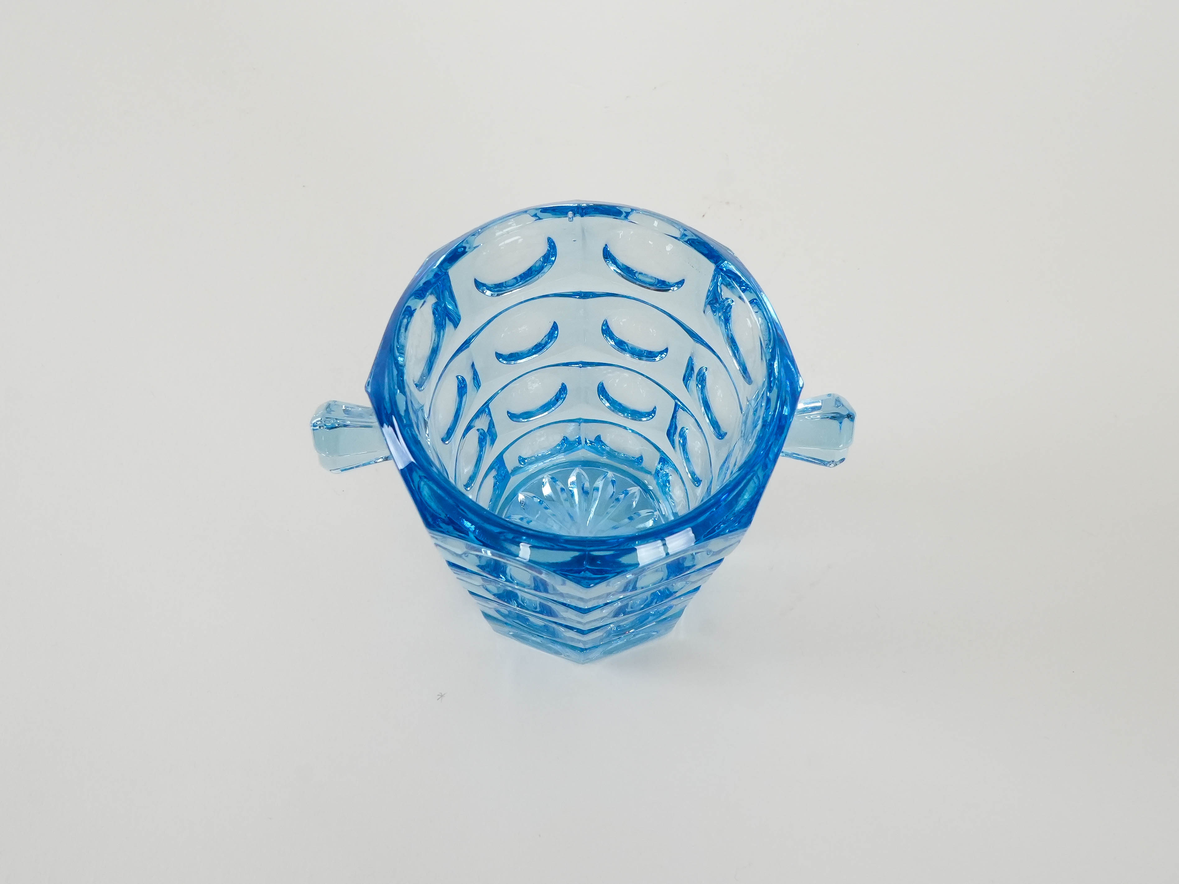 Rosice Ice bucket Blue 1950s