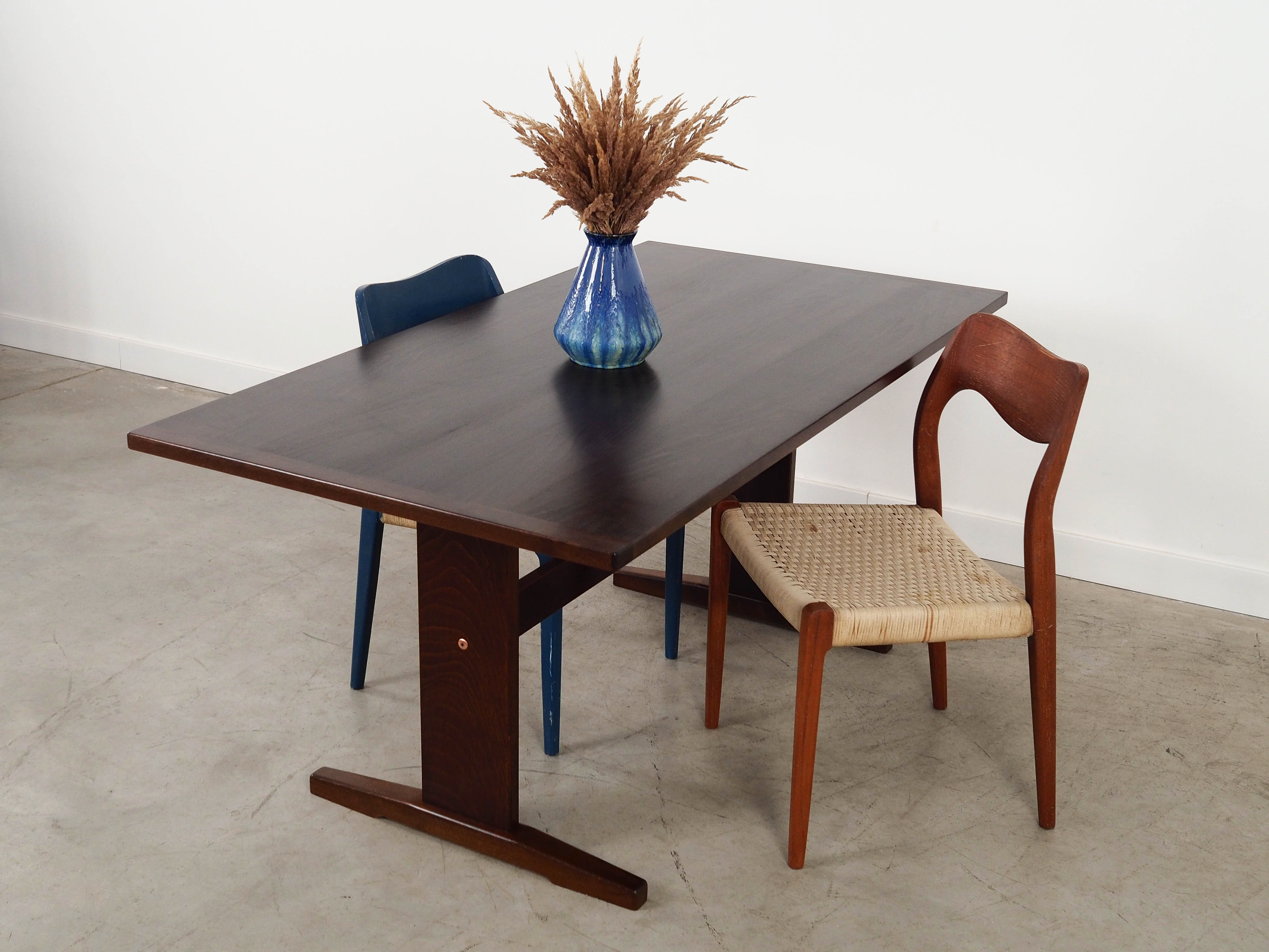 Blue Teak Chair 1960s